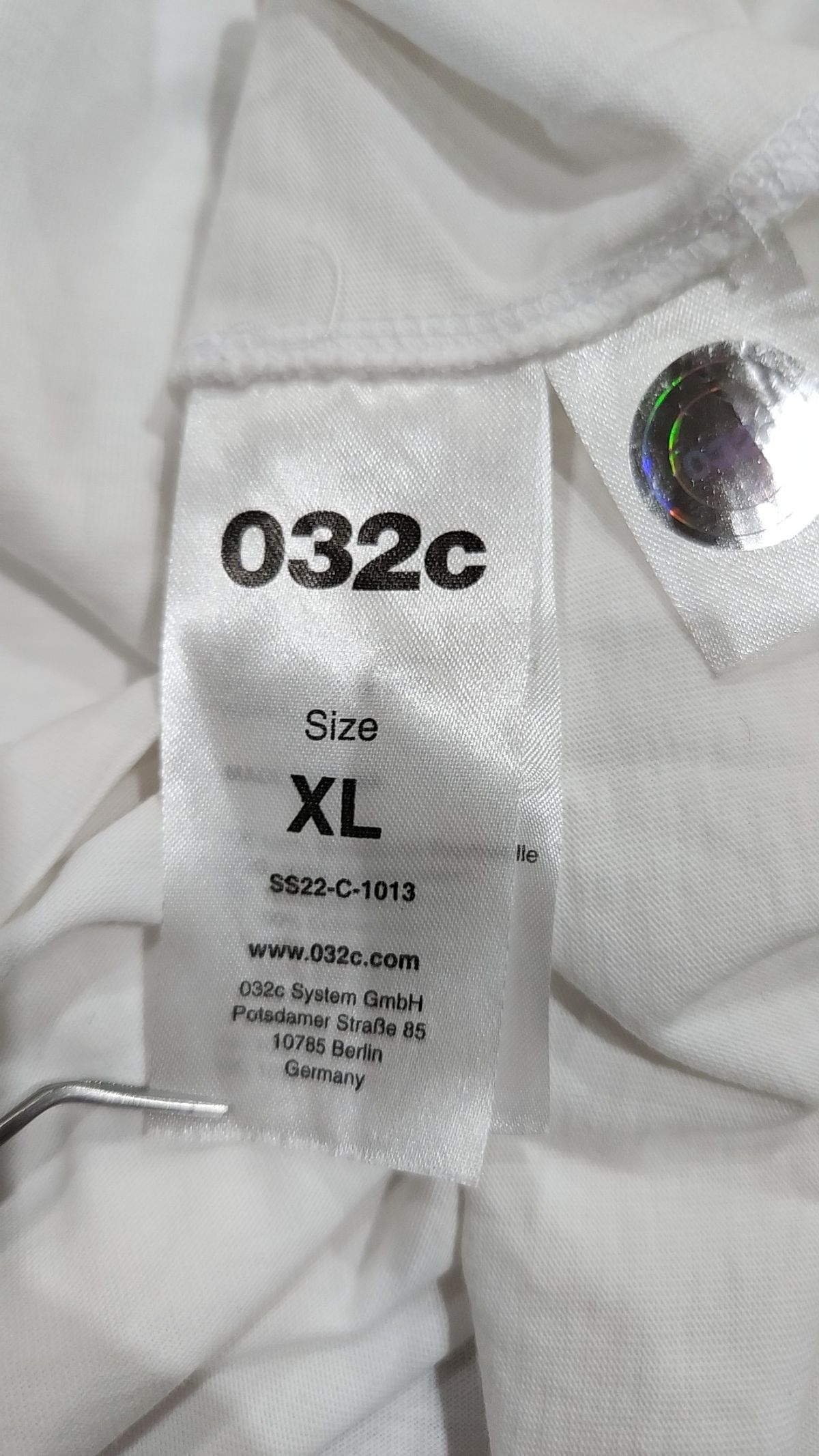 032씨(032C) 반소매 티셔츠 XL