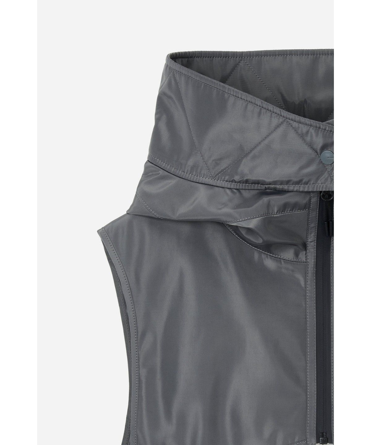 자아(JAAH) 테크 후디드 베스트_다크 그린