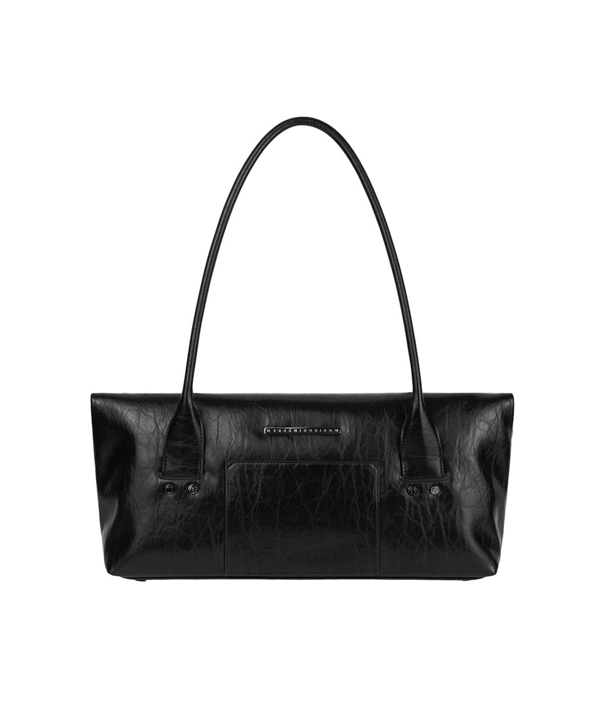 트리밍버드(TREEMINGBIRD) Flap Shoulder Bag [ Black ]