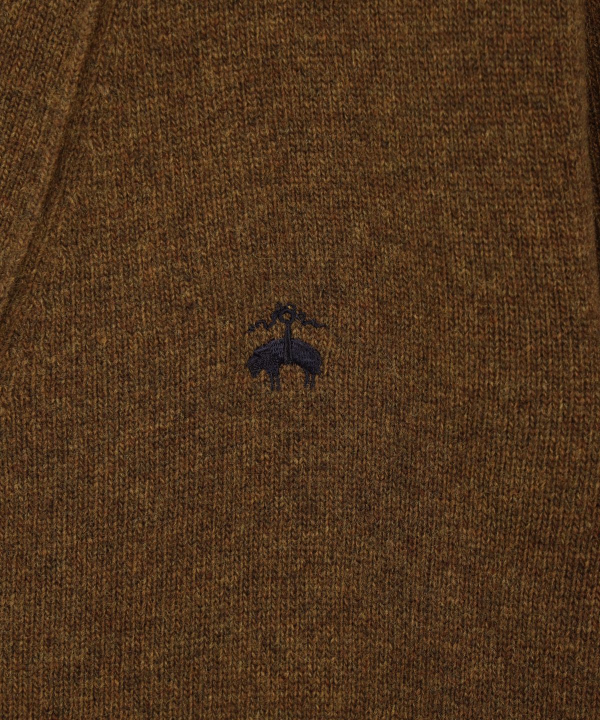 브룩스 브라더스(BROOKS BROTHERS) 울 가디건 (브라운) (BBWCMBG405)