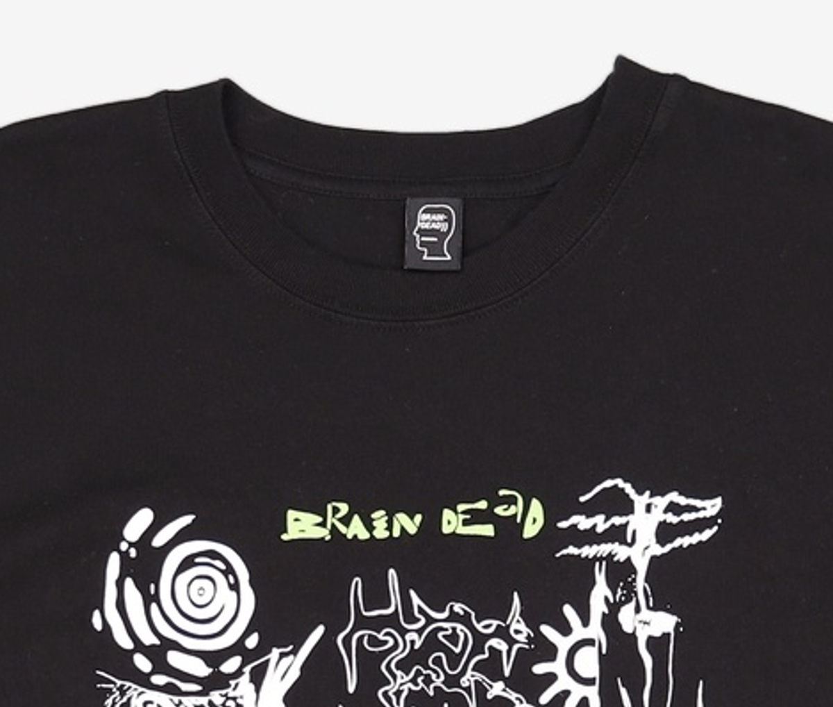 브레인 데드(BRAIN DEAD) 반소매 티셔츠 XXL