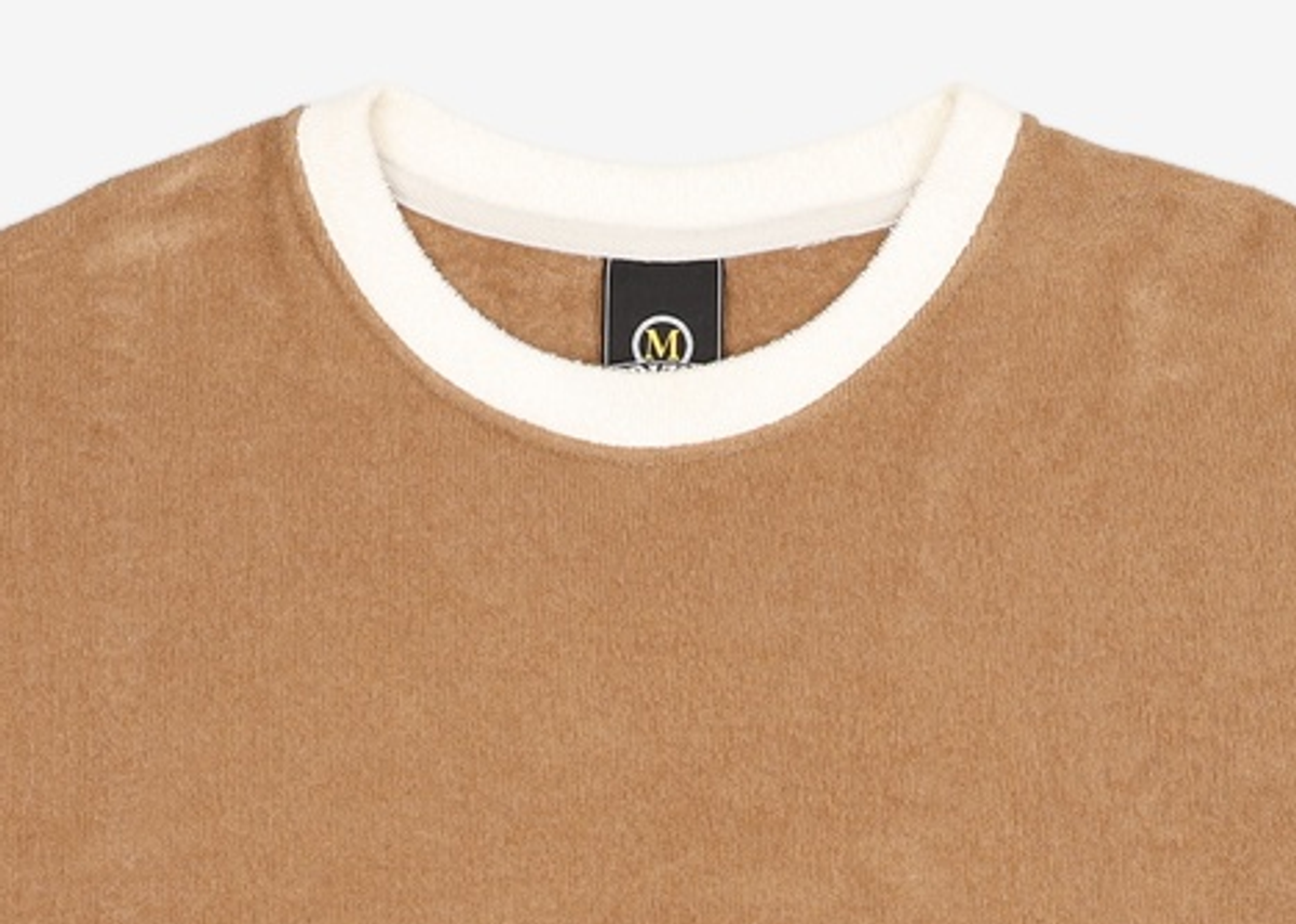 프리즘웍스(FRIZMWORKS) TERRY RINGER TEE _ CARAMEL M