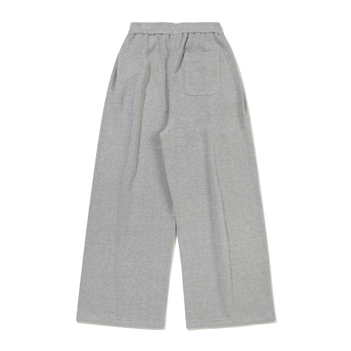 코닥(KODAK) 에센셜 니트 스트레이트 팬츠 MELANGE GREY
