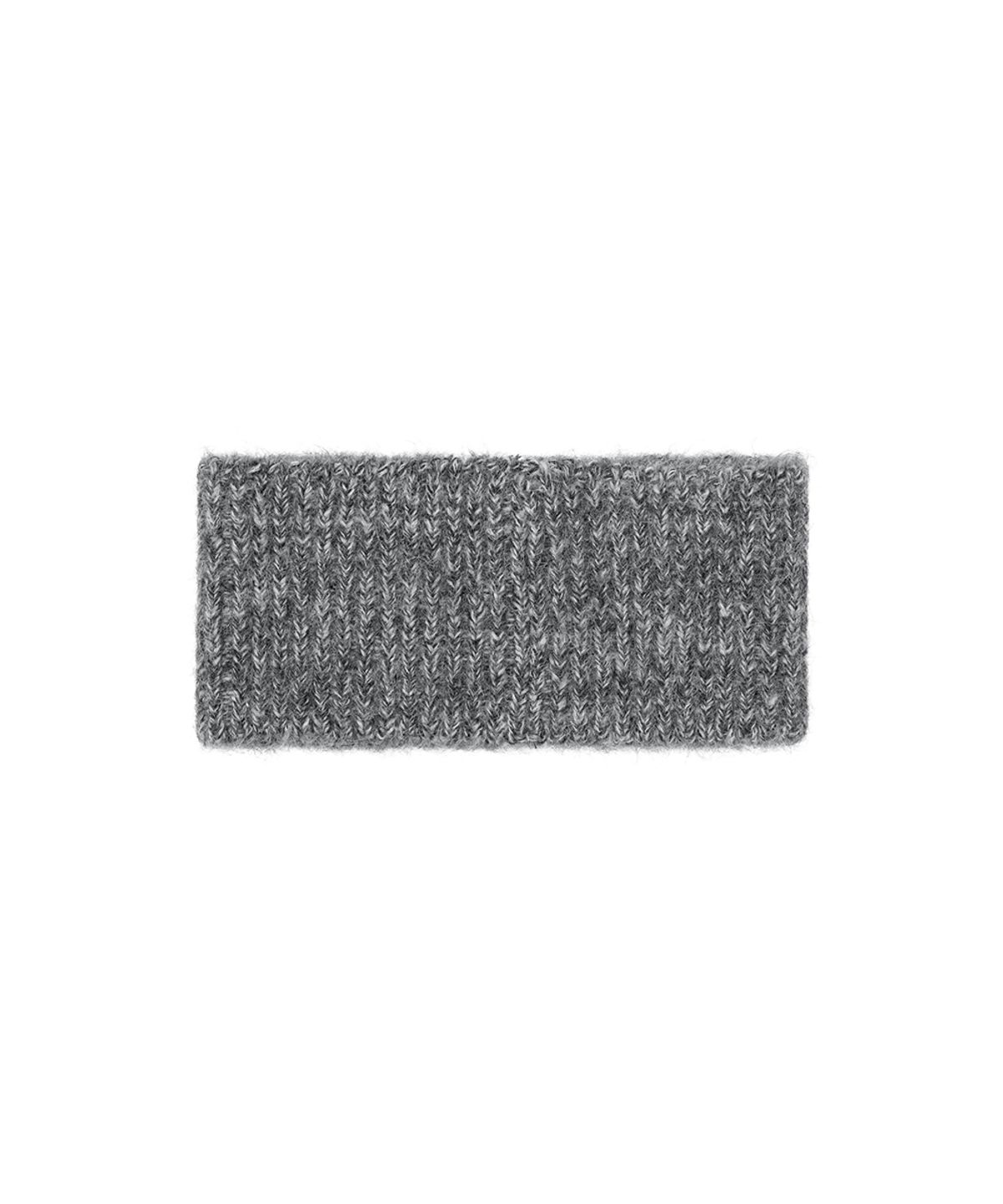 트리밍버드(TREEMINGBIRD) Fluffy Mixed Knit Hairband [ Charcoal ]