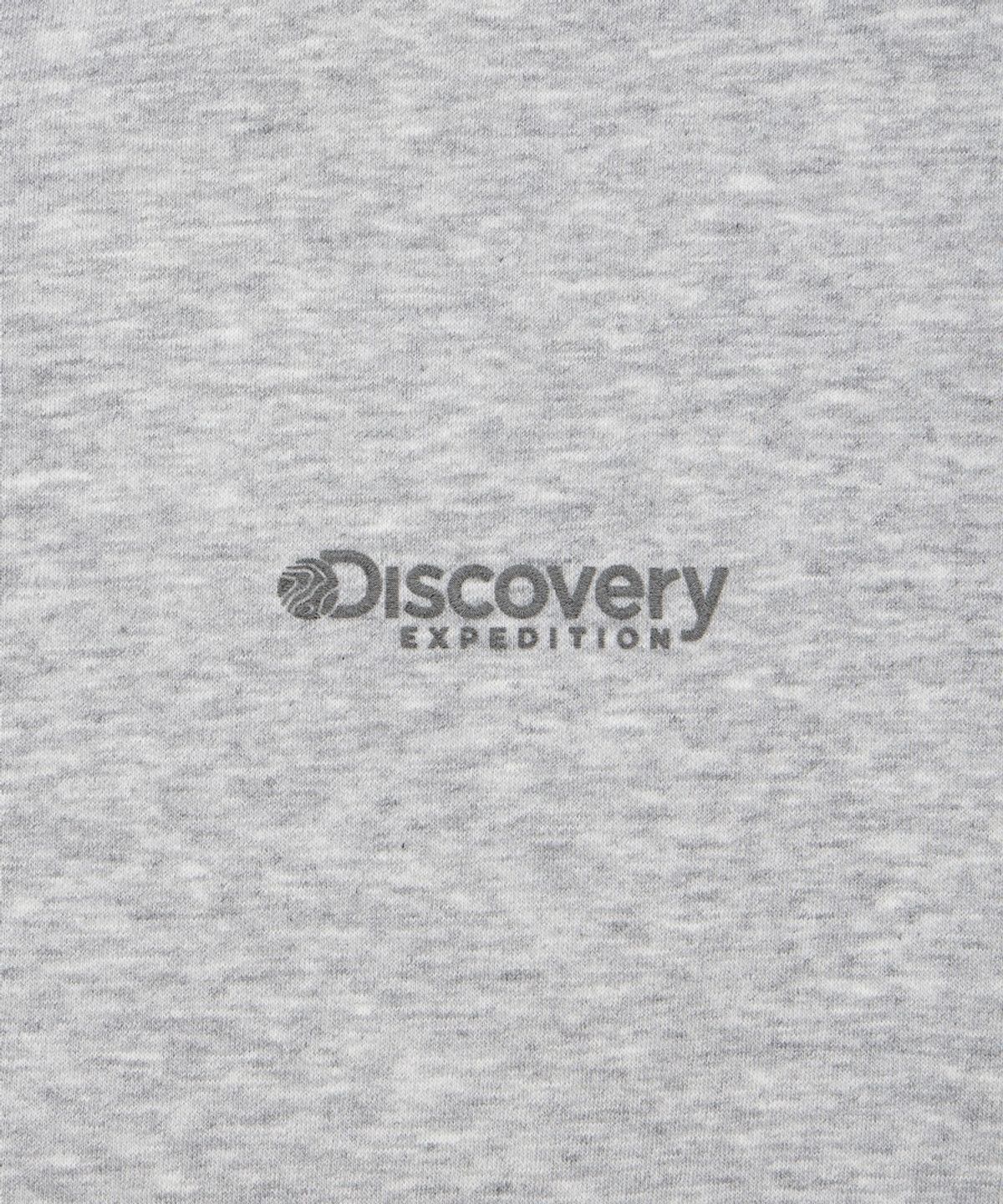 디스커버리 익스페디션(DISCOVERY EXPEDITION) 유니 소로나웜 기모 니트 후드 집업 (M/GREY)