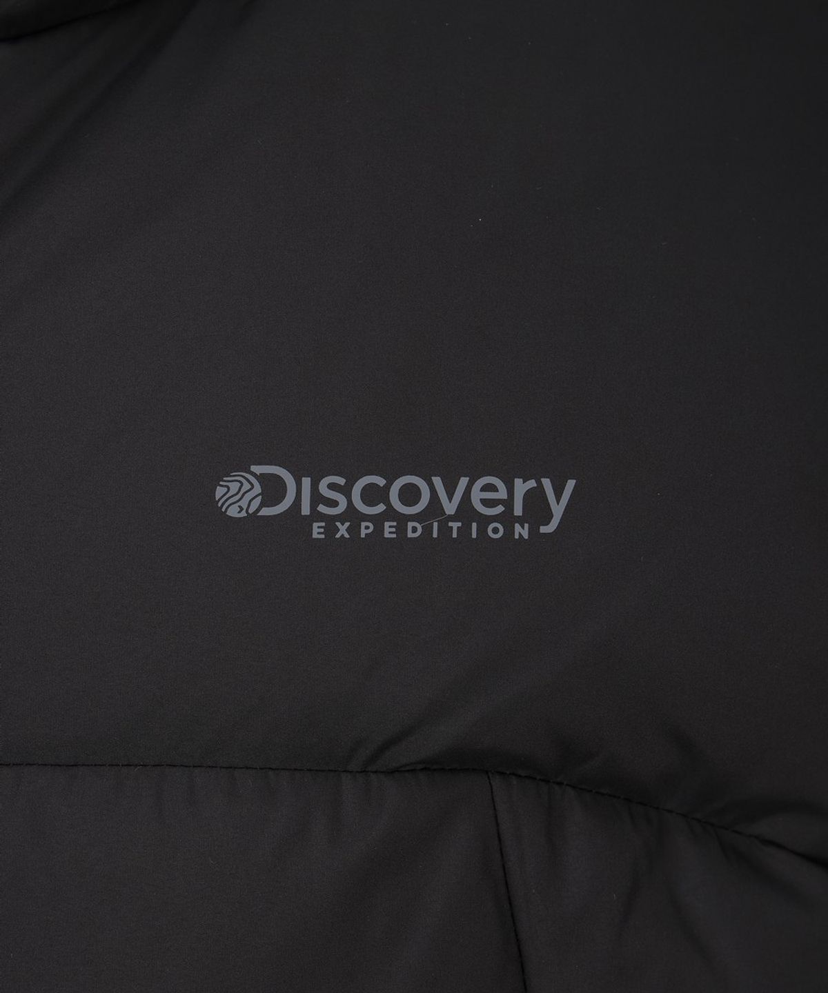 디스커버리 익스페디션(DISCOVERY EXPEDITION) 여성 올리브 크롭 다운 패딩베스트 (BLACK)