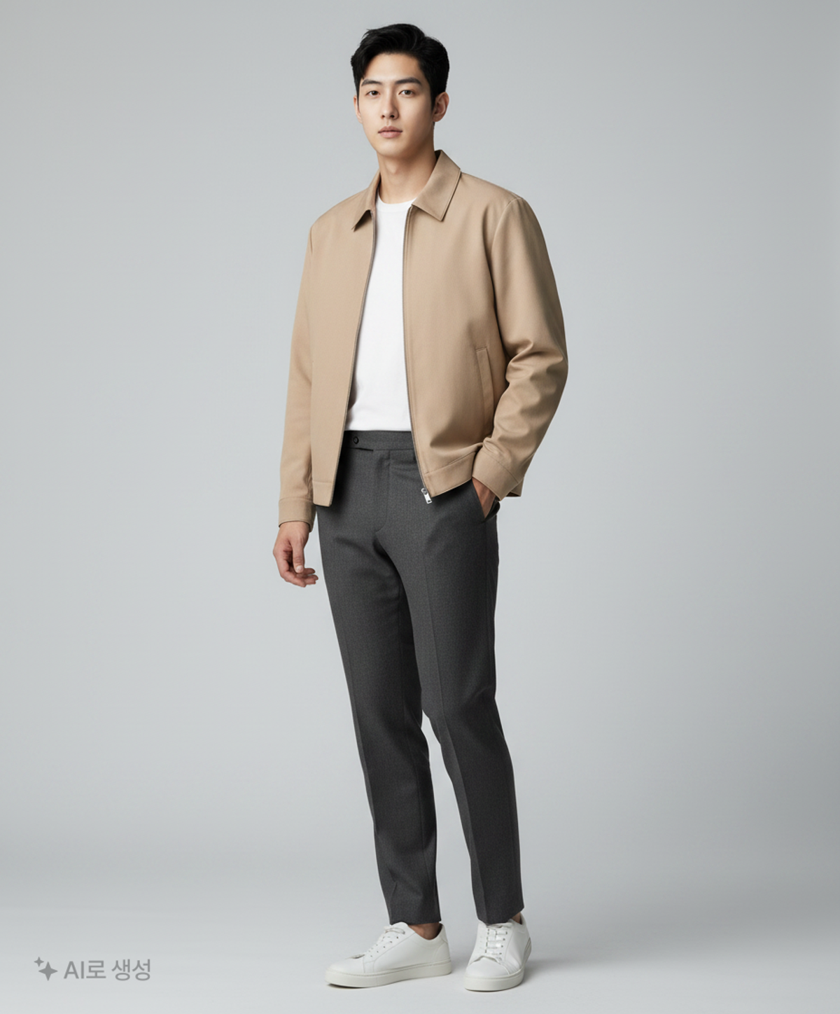 무신사 스탠다드(MUSINSA STANDARD) 나일론/코치 재킷 XL
