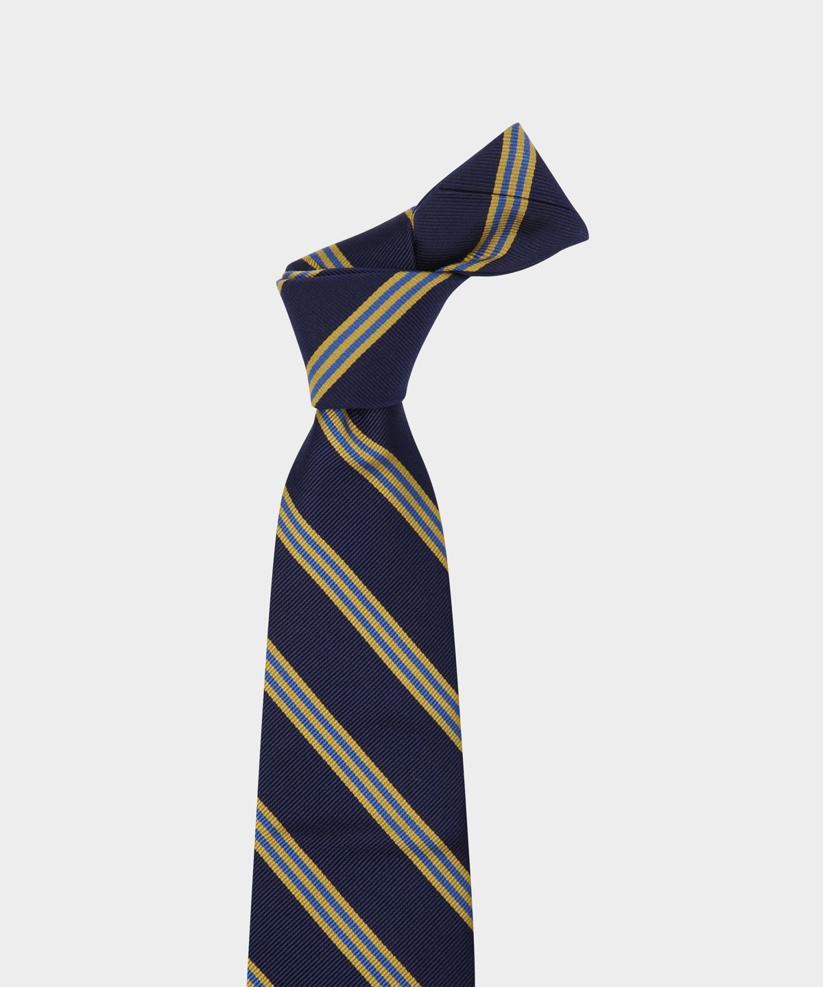 브룩스 브라더스(BROOKS BROTHERS) 스트라이프 렙 타이 (네이비) (BBATMMZ502)
