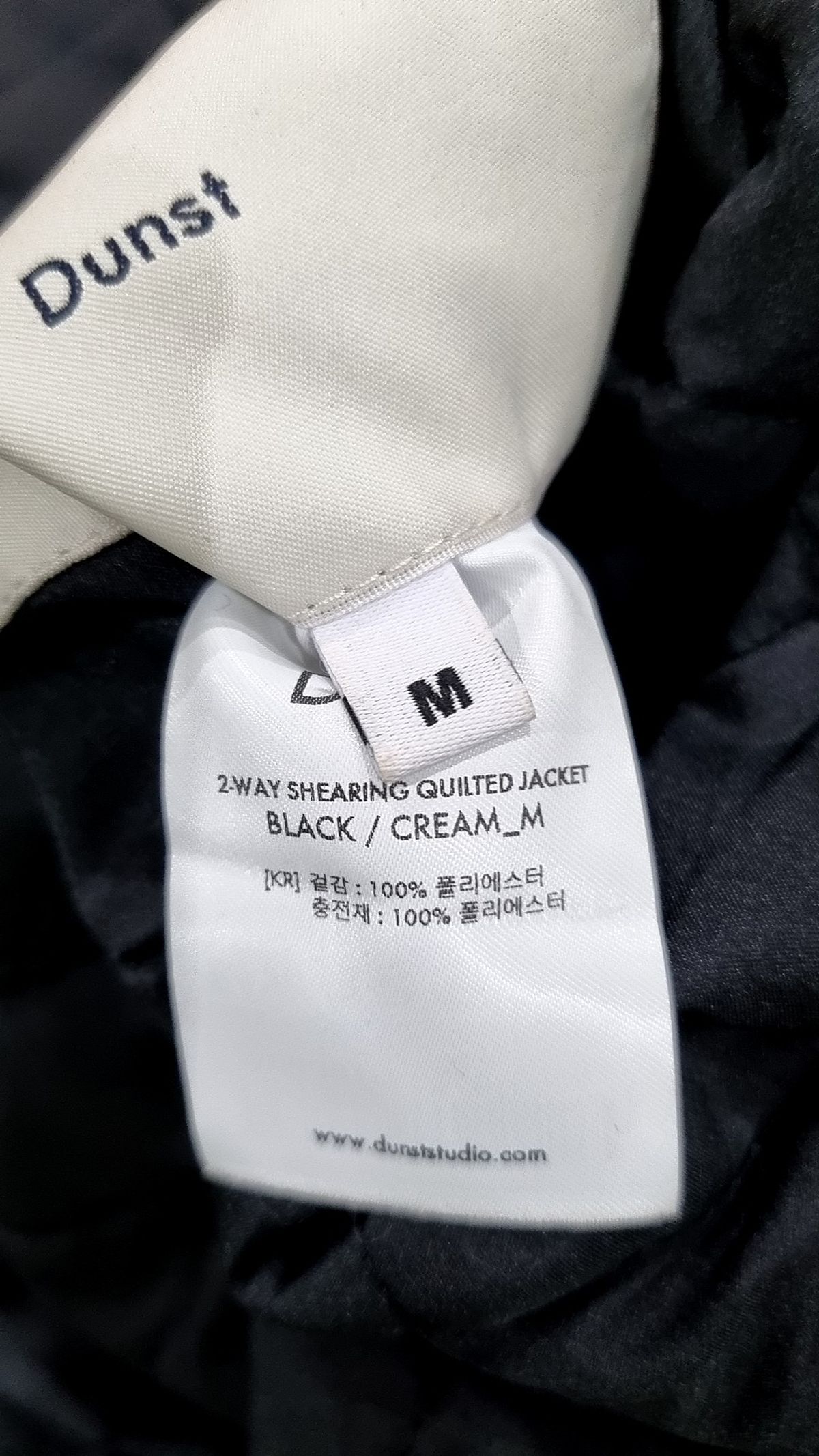 던스트(DUNST) 하프 패딩/하프 헤비 아우터 M