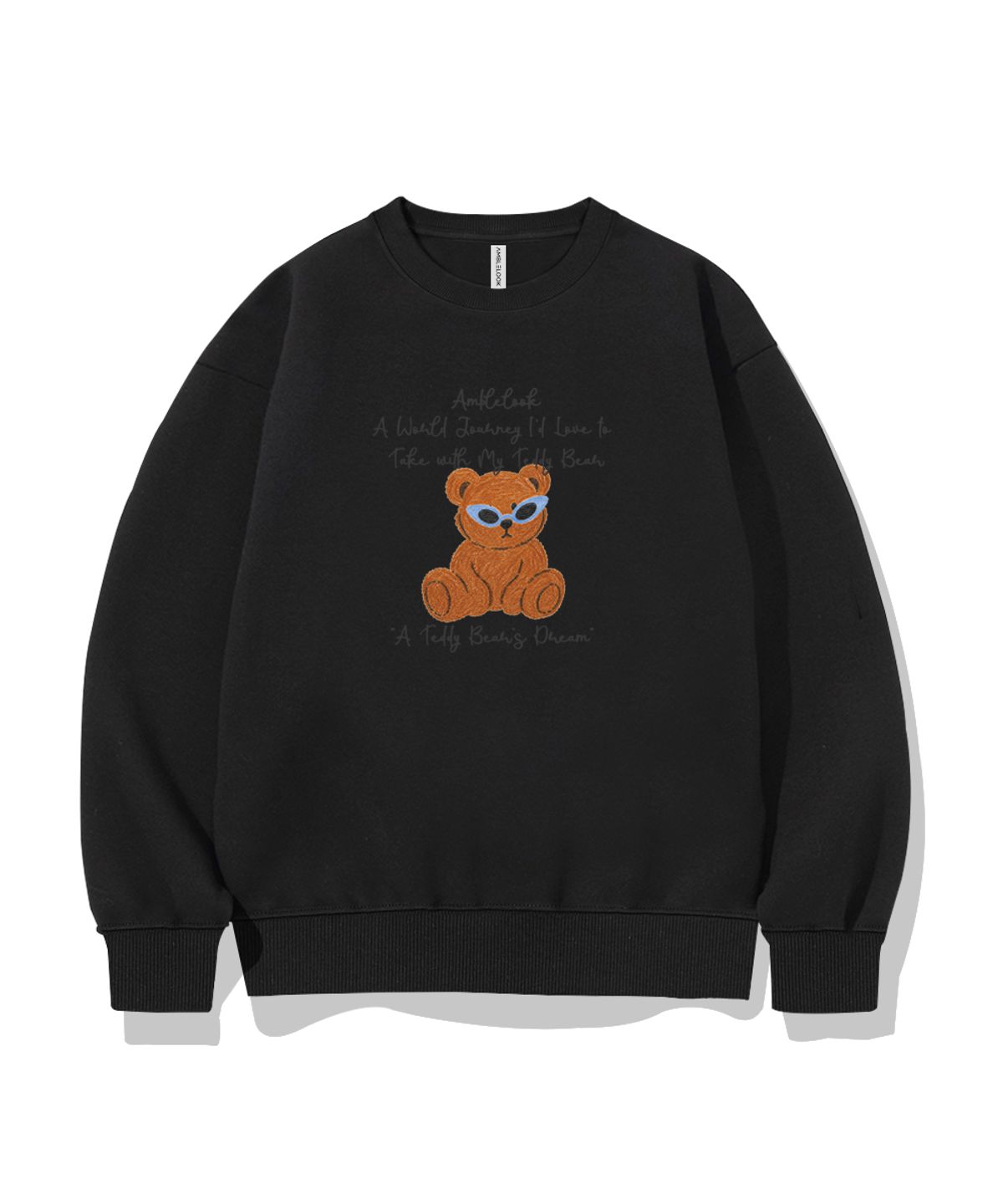 엠블룩(AMBLELOOK) 레귤러 스웨트셔츠 드림베어 (3color)