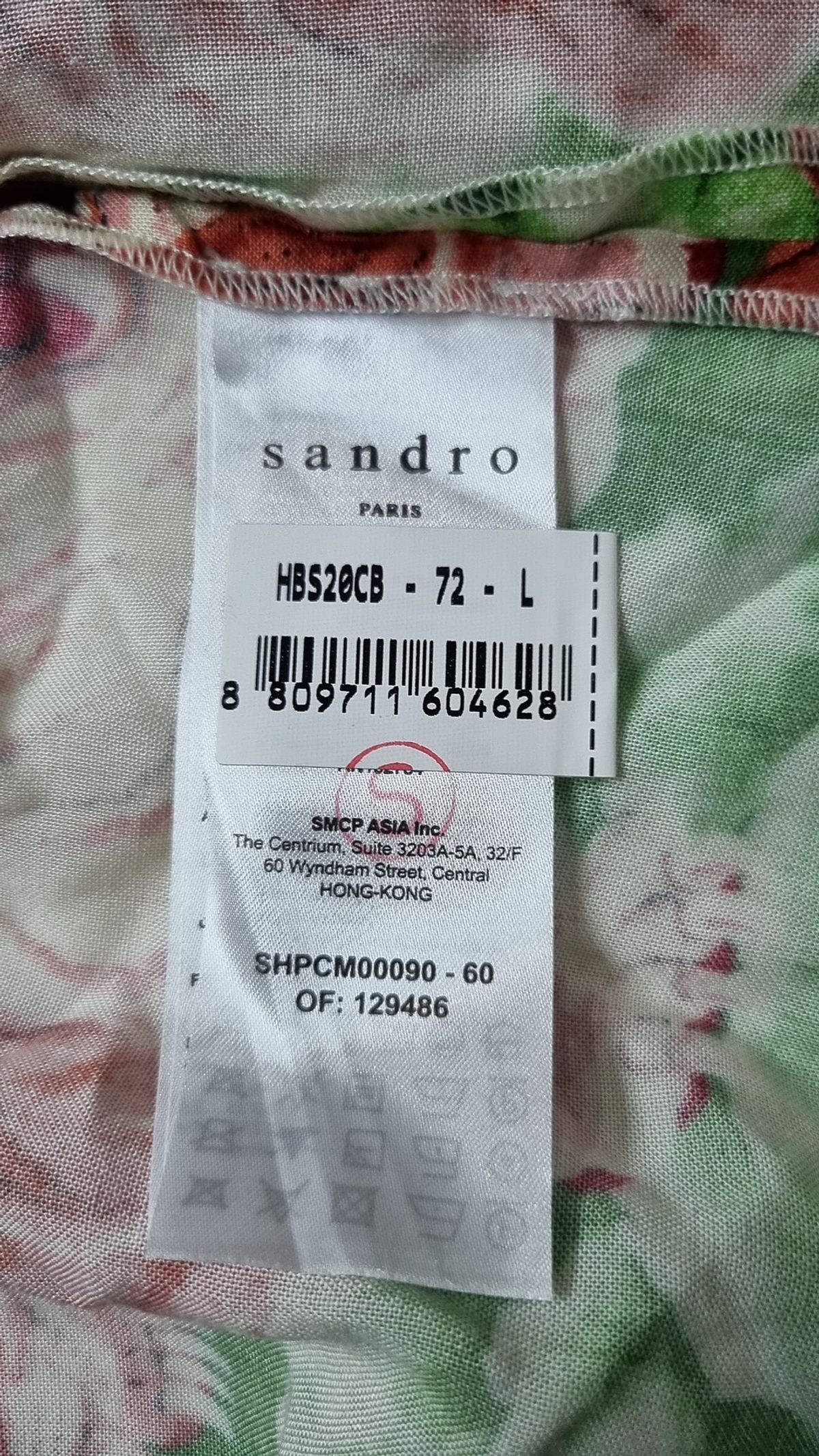 산드로(Sandro) 캐주얼 셔츠 L