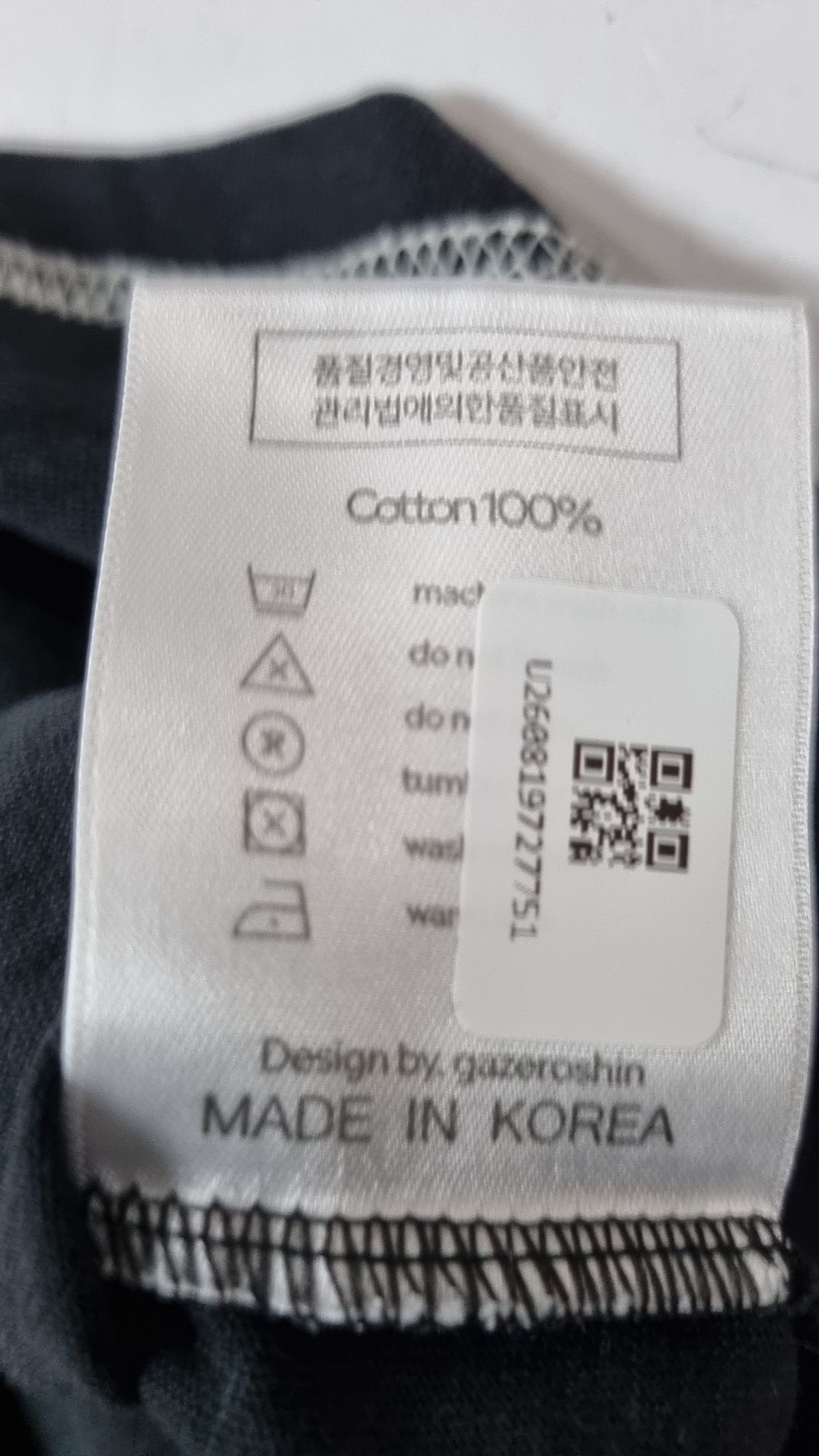 고다신(GODASHIN) 반소매 티셔츠 L