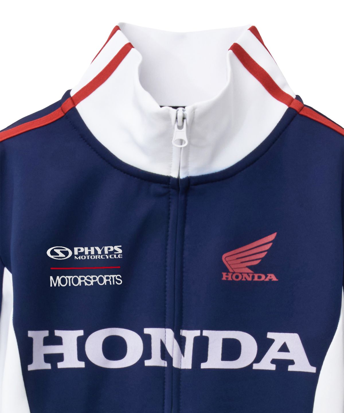 핍스 모터사이클(PHYPS MOTORCYCLE) Women Track Zip up Navy