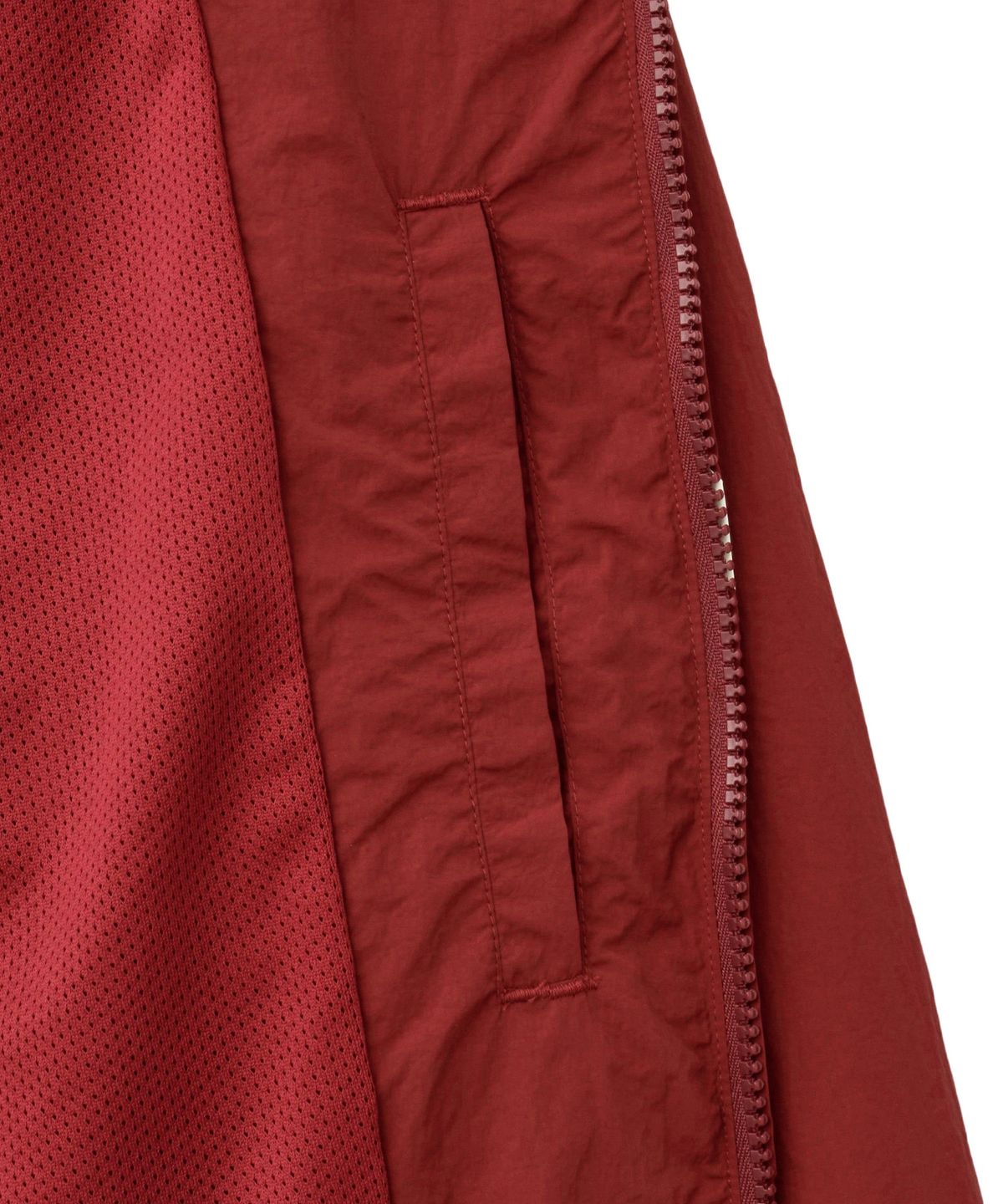 핍스 모터사이클(PHYPS MOTORCYCLE) Piping Block Track Nylon Jacket Red