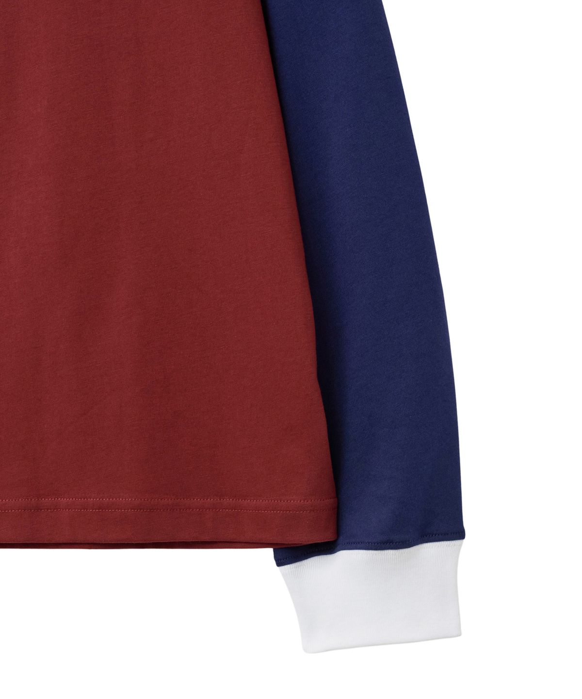 핍스 모터사이클(PHYPS MOTORCYCLE) Tri Color Raglan Long Sleeve Red