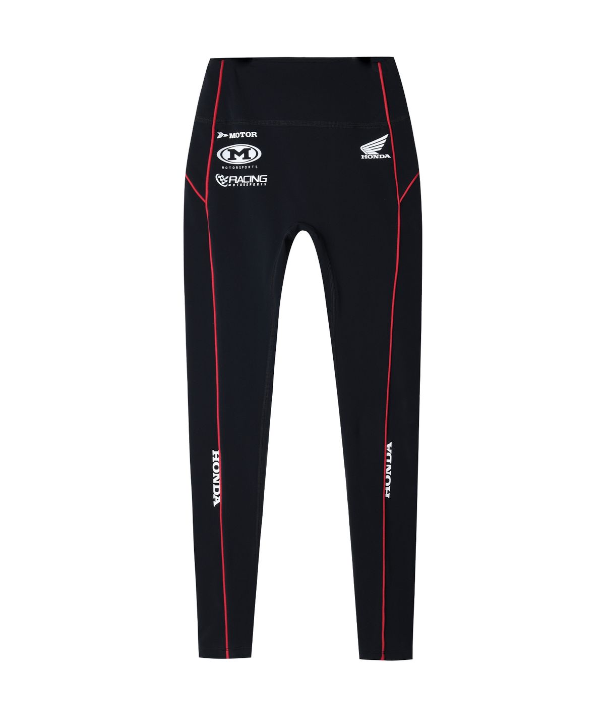 핍스 모터사이클(PHYPS MOTORCYCLE) Women Stretch Thermo Cargo Leggings Red