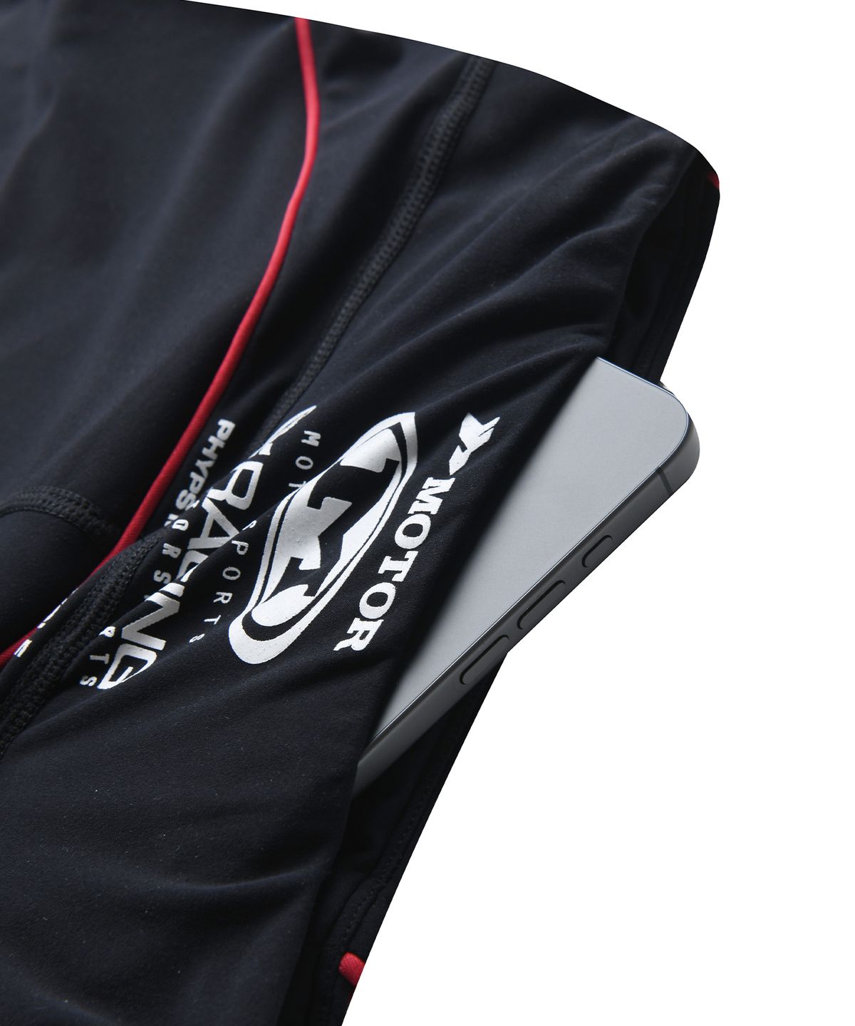 핍스 모터사이클(PHYPS MOTORCYCLE) Women Stretch Thermo Cargo Leggings Red