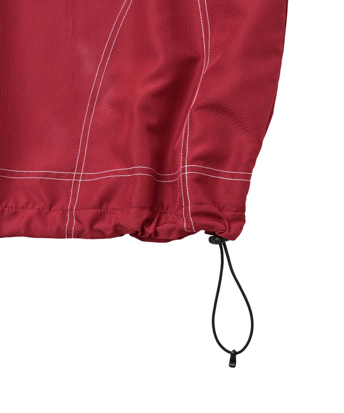 핍스 모터사이클(PHYPS MOTORCYCLE) Ripstop Hooded Soccer Anorak Red