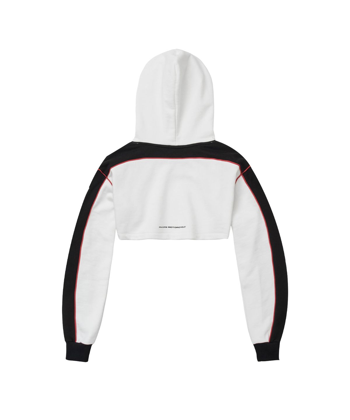 핍스 모터사이클(PHYPS MOTORCYCLE) Women Track Hoodie White