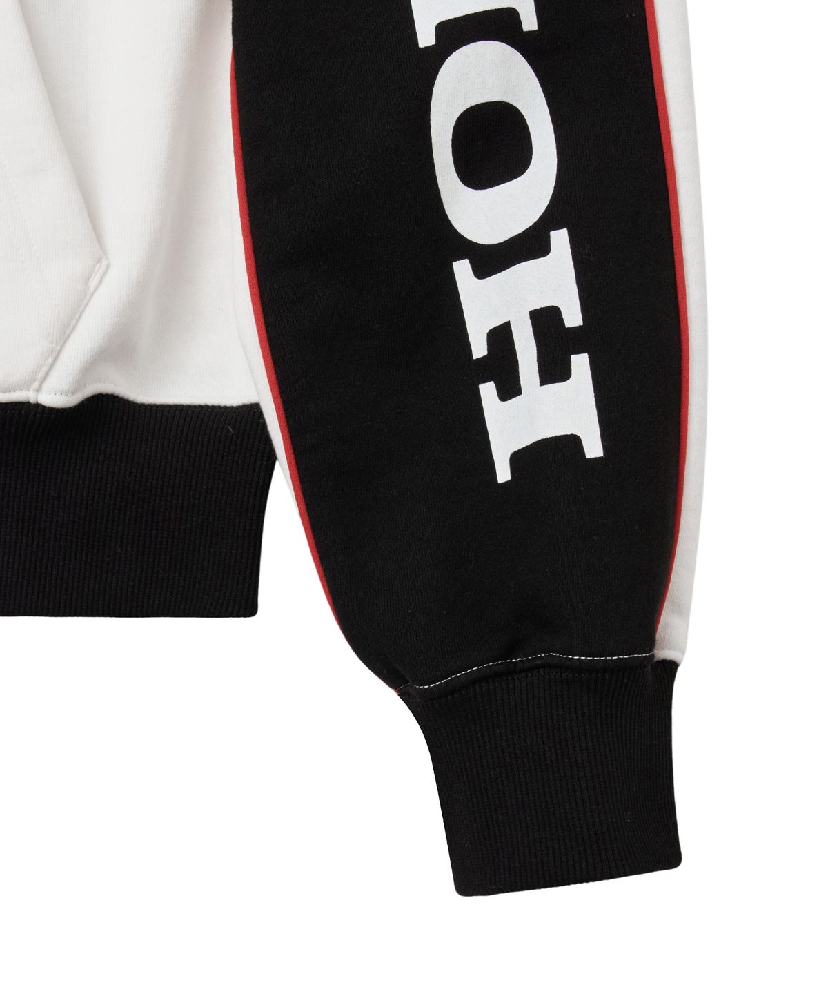 핍스 모터사이클(PHYPS MOTORCYCLE) Women Track Hood Zip Up White