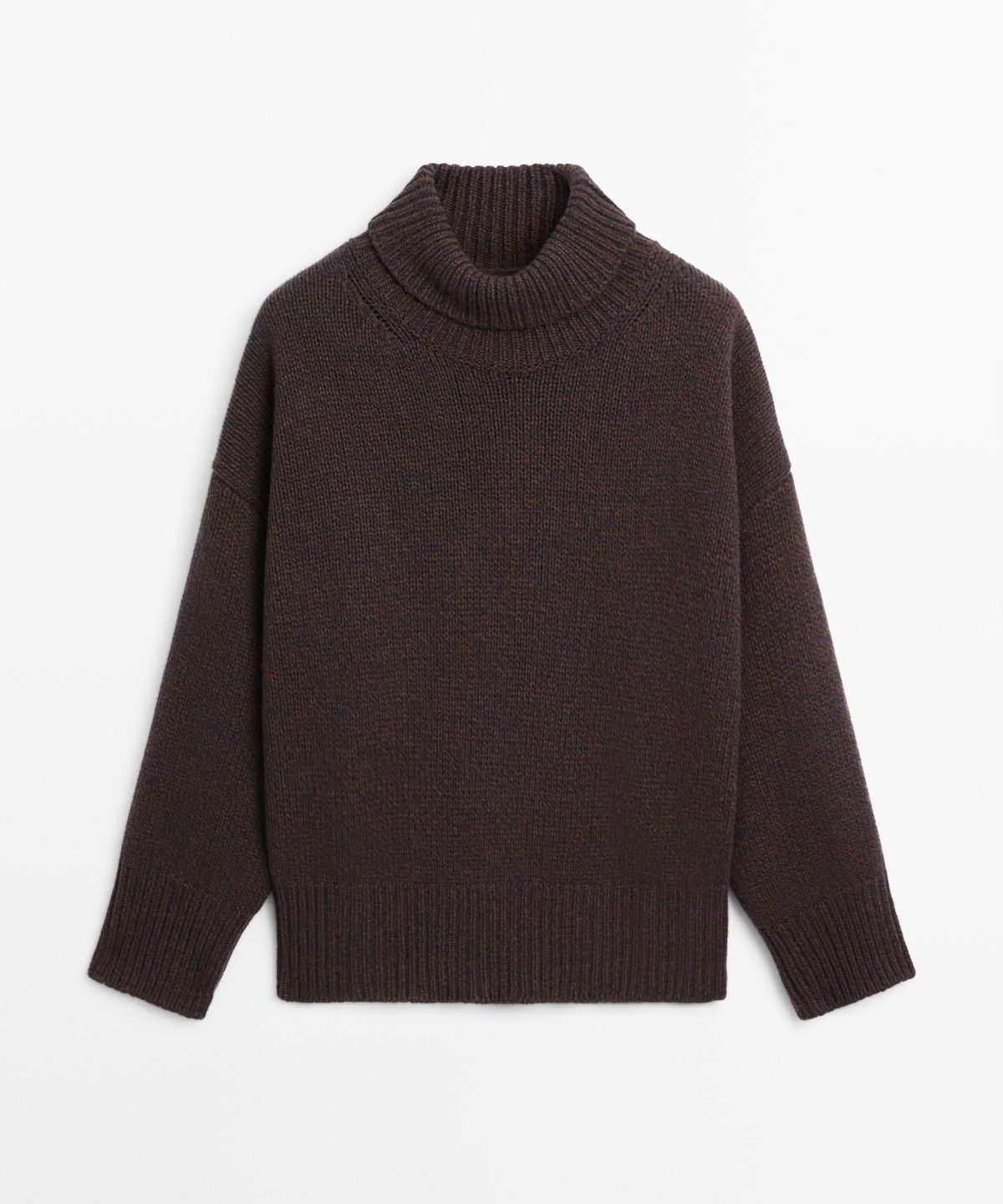 마시모두띠(MASSIMO DUTTI) 100% 울 오버사이즈 니트 스웨터
