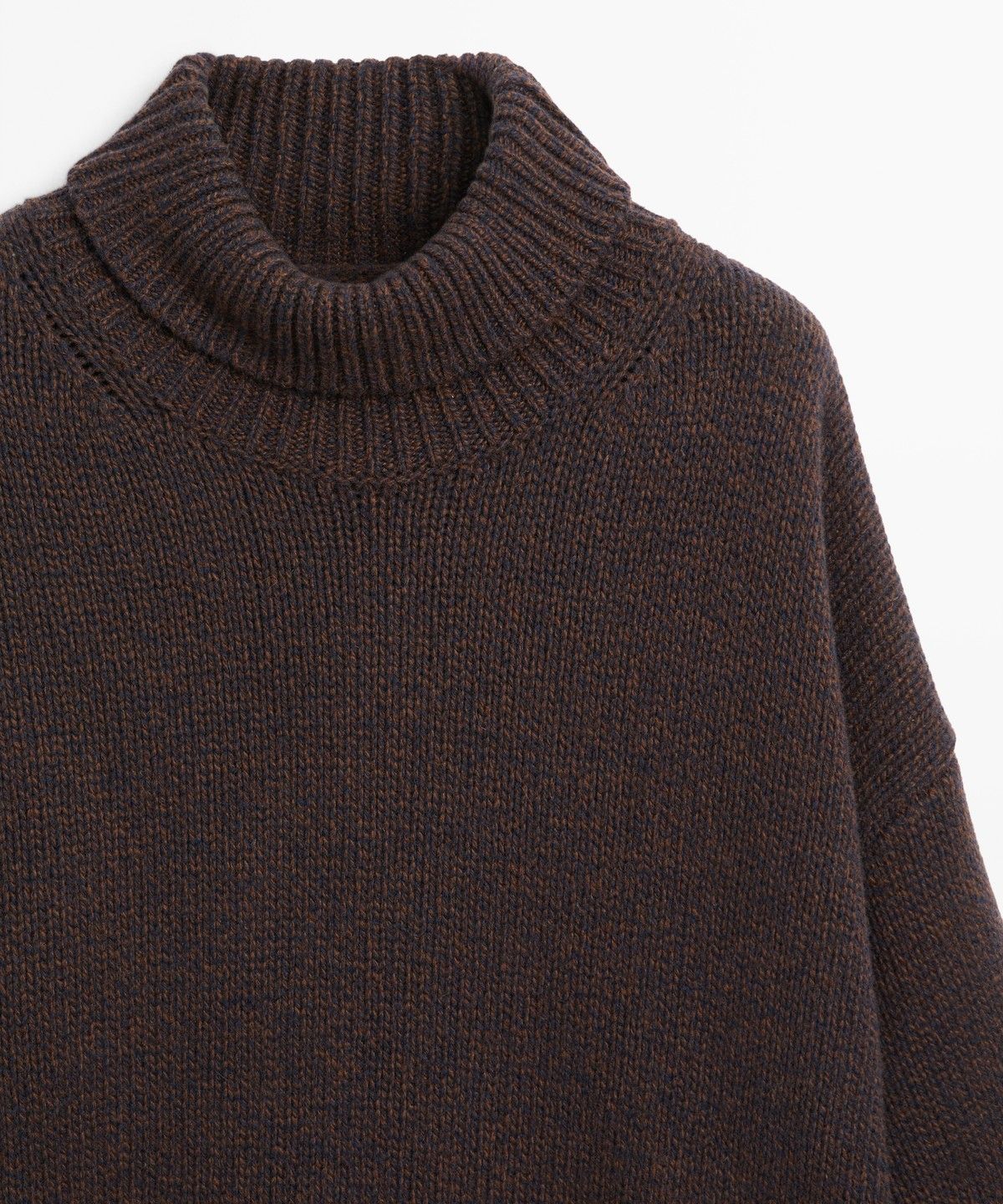 마시모두띠(MASSIMO DUTTI) 100% 울 오버사이즈 니트 스웨터
