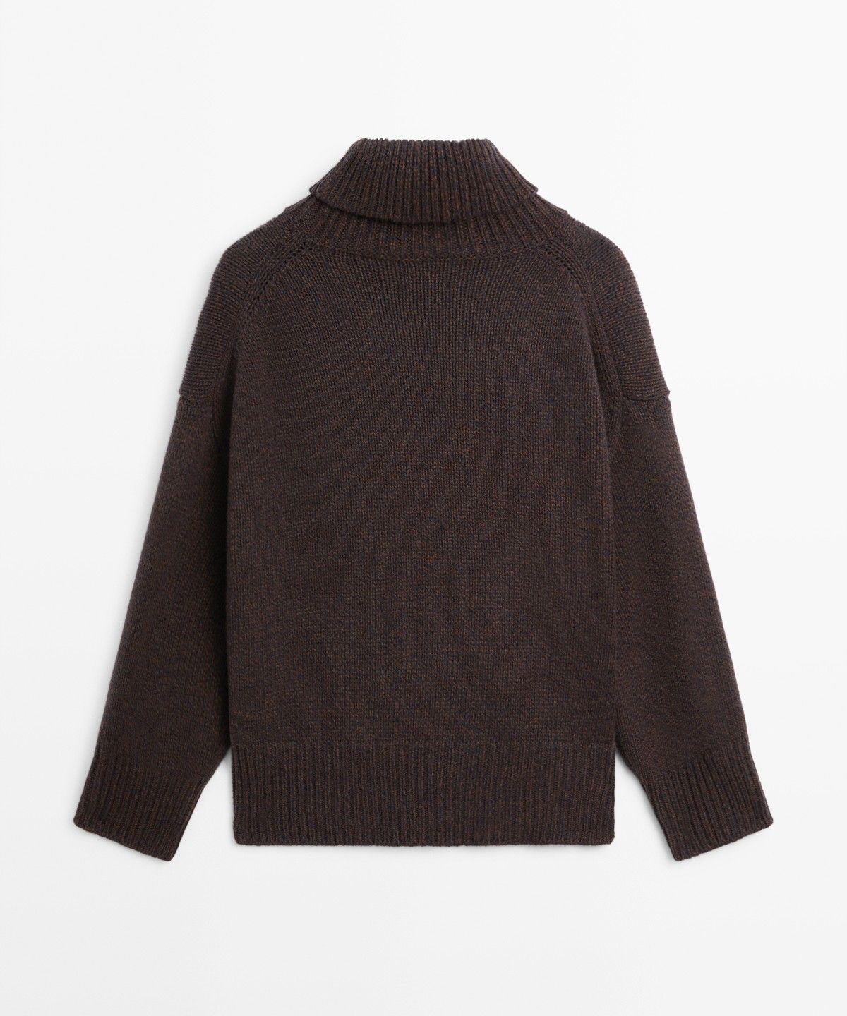 마시모두띠(MASSIMO DUTTI) 100% 울 오버사이즈 니트 스웨터