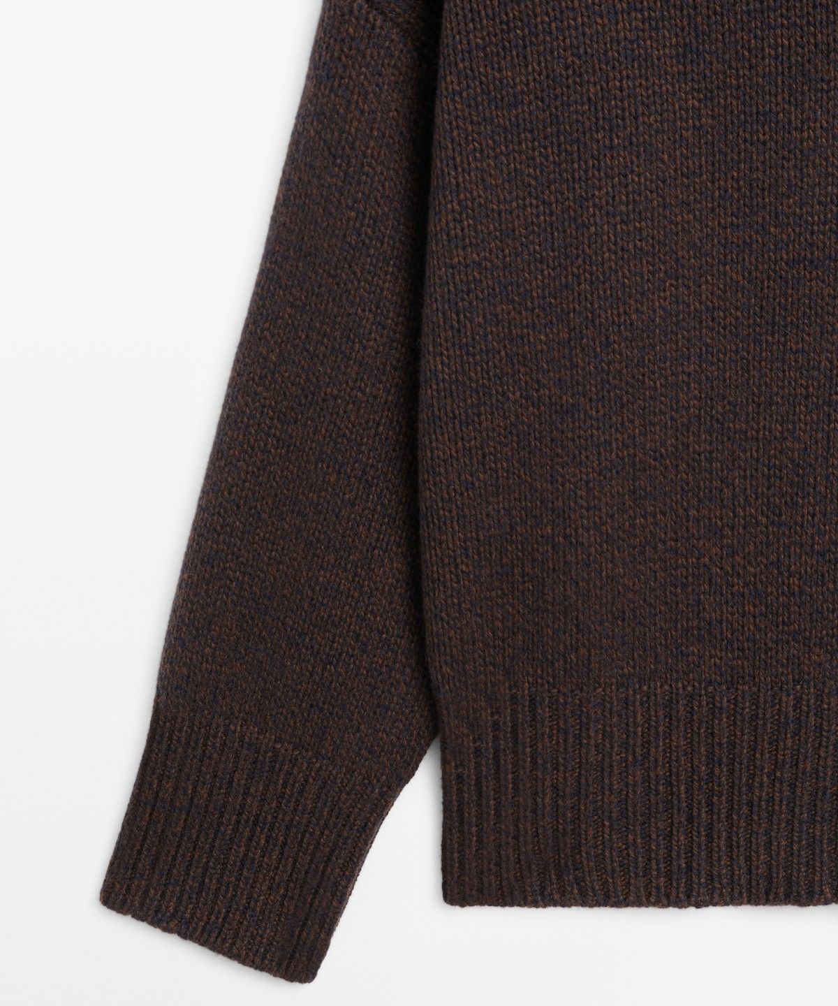 마시모두띠(MASSIMO DUTTI) 100% 울 오버사이즈 니트 스웨터