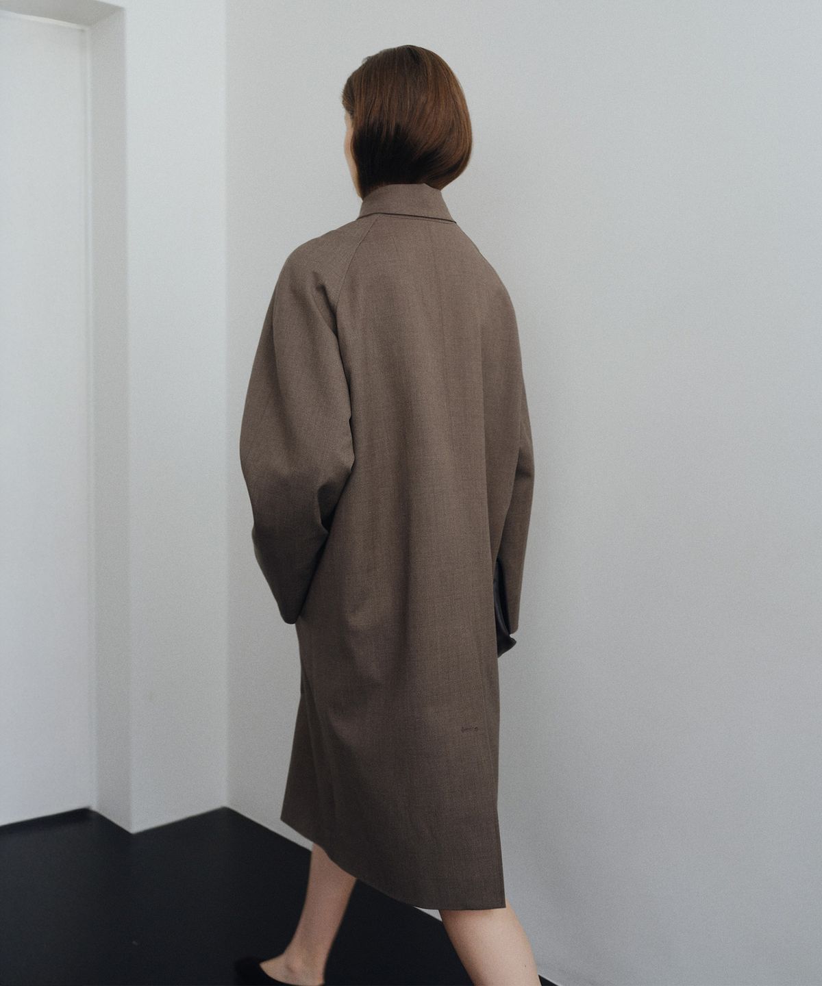 로트(LOTE) Wool Blend Mac Coat