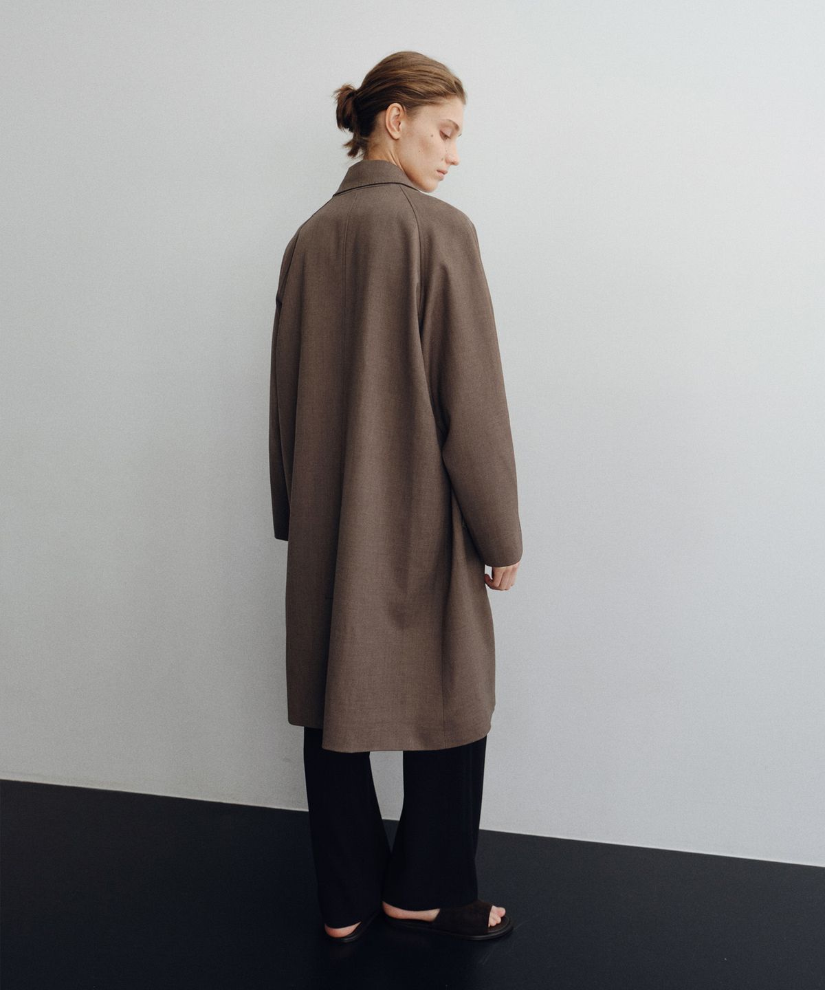 로트(LOTE) Wool Blend Mac Coat