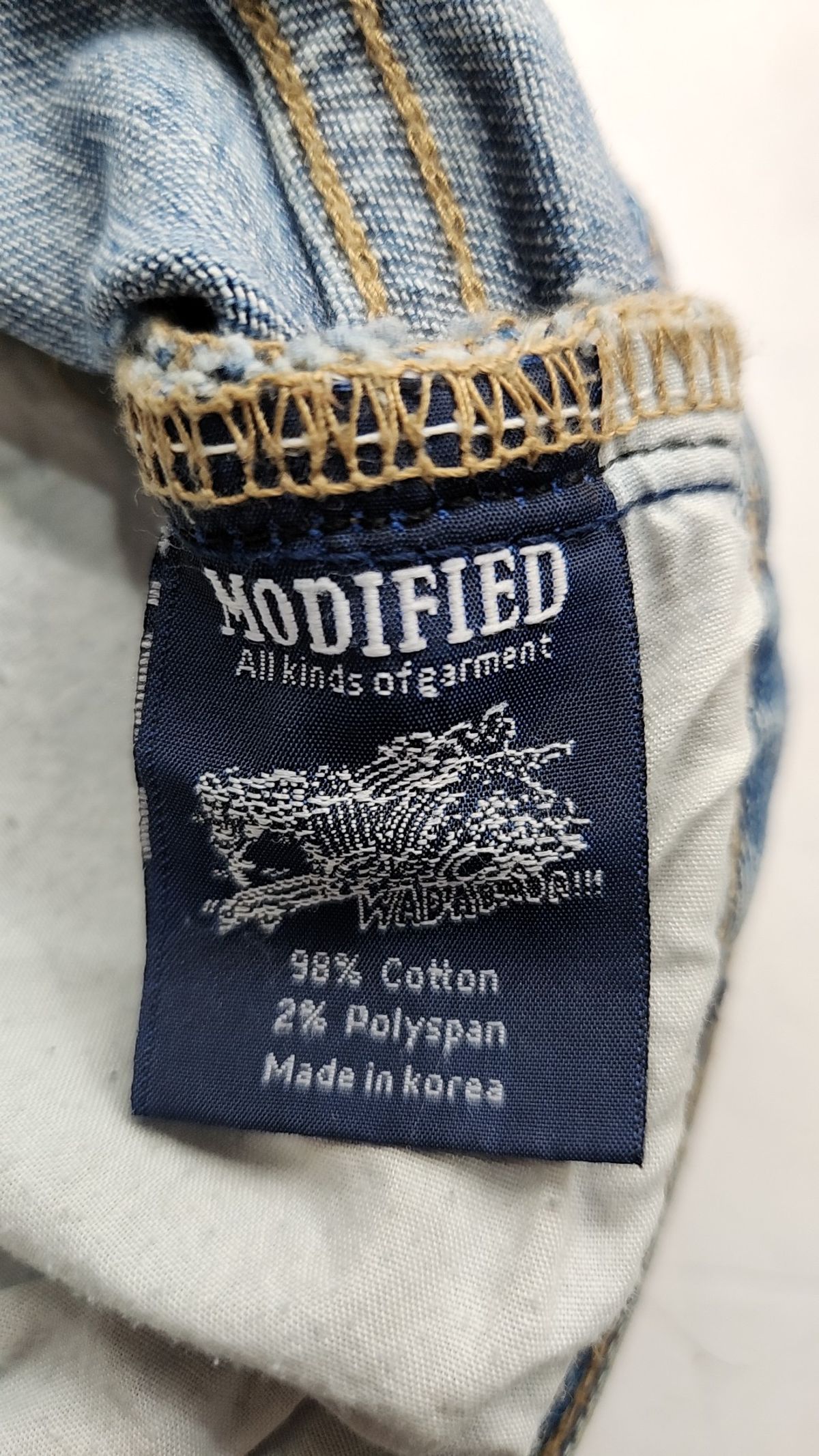 모디파이드(MODIFIED) 청/데님 팬츠 W30 L30