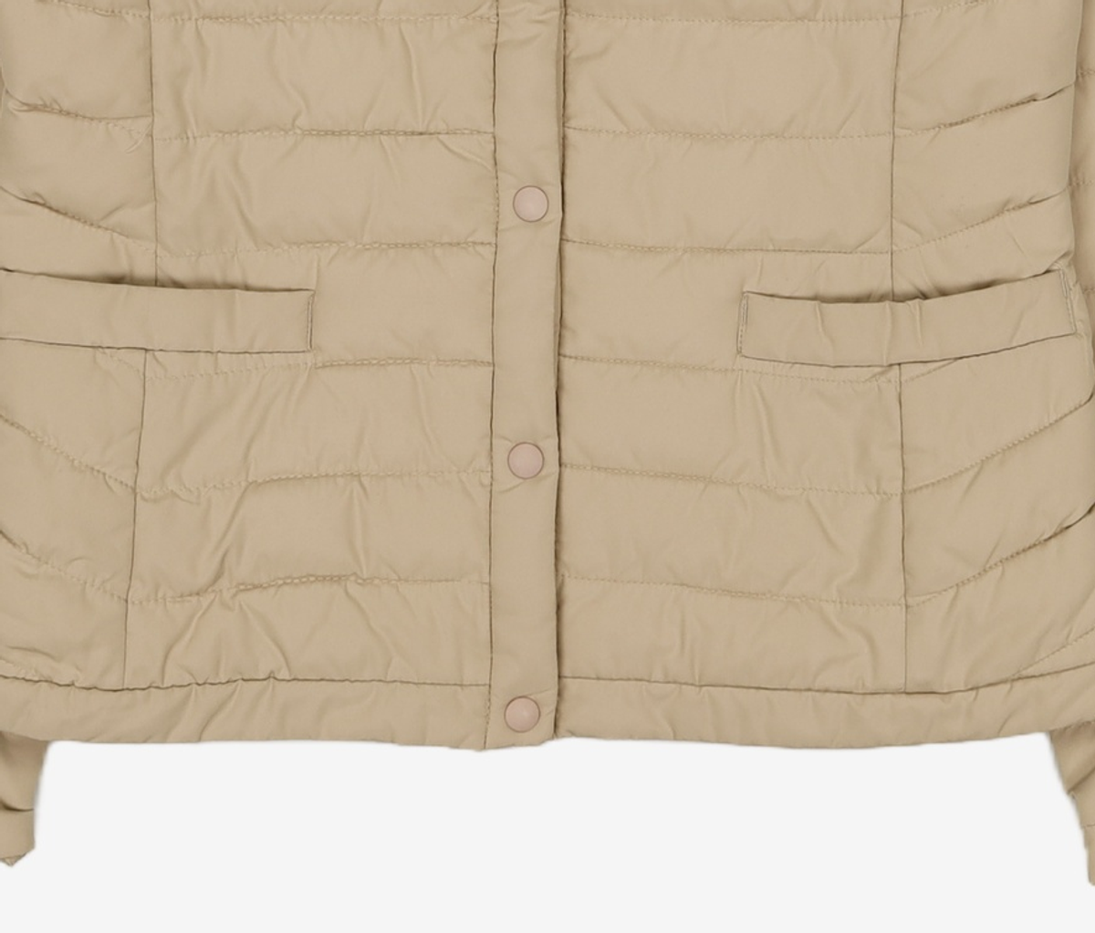 미쏘(MIXXO) 라운드넥 웰론 경량패딩 MIWJP9V11B S