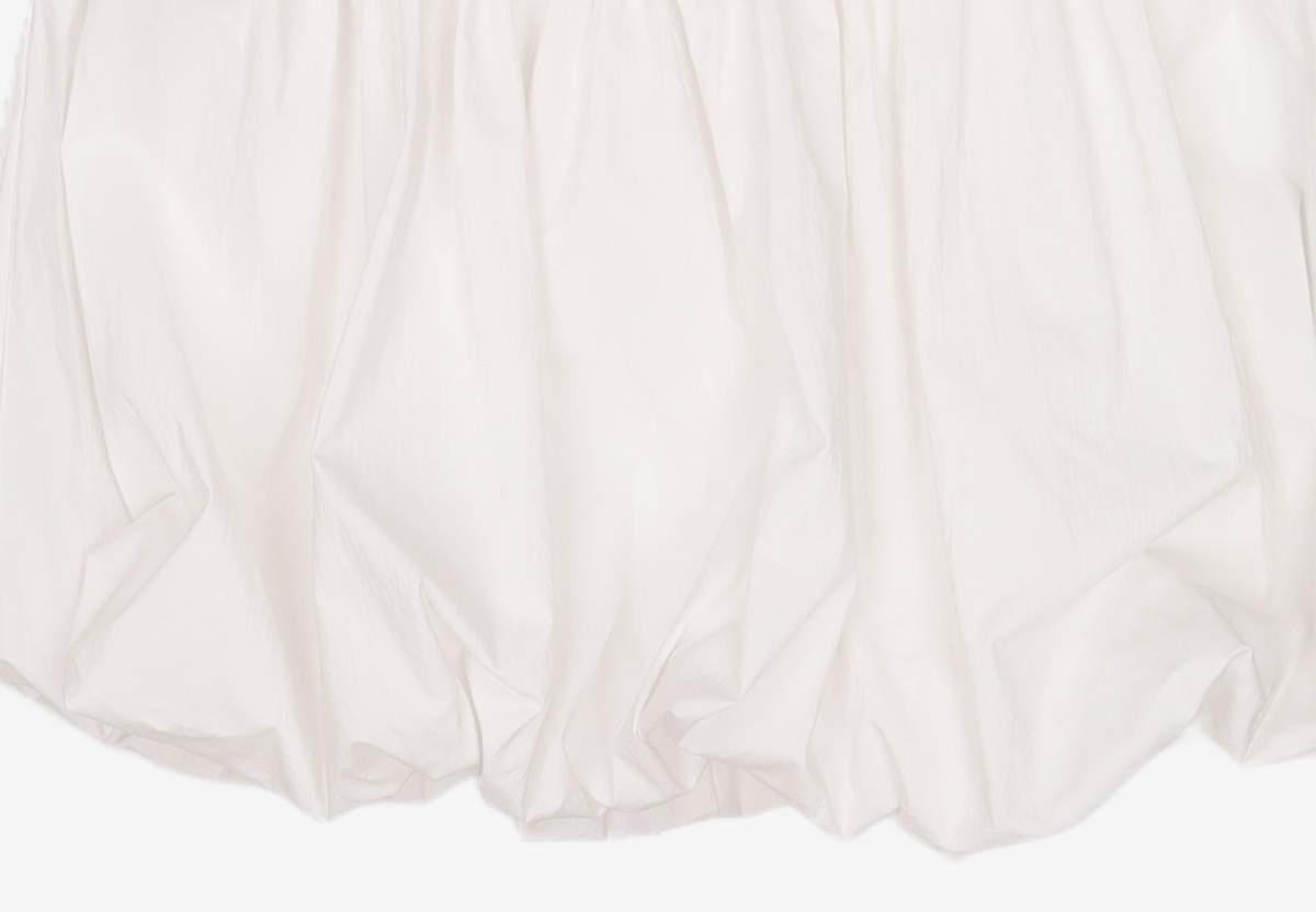 유희(YOUHEE) SQUARE NECK SLEVELESS DRESS WHITE M