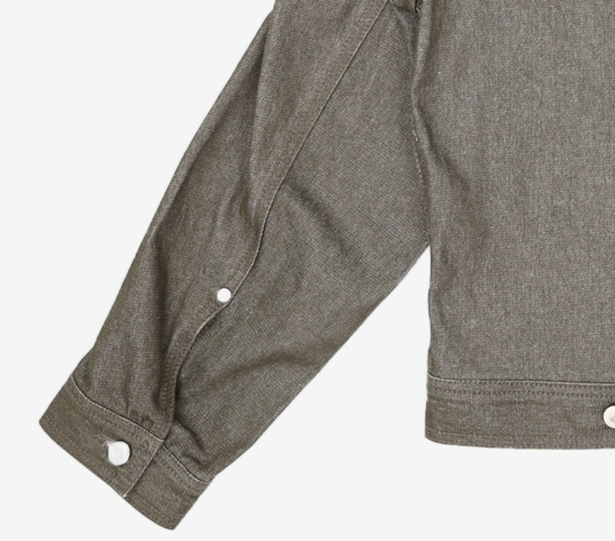 애드오프(ADDOFF) SWOLLEN POCKET DENIM JACKET CHARCOAL M