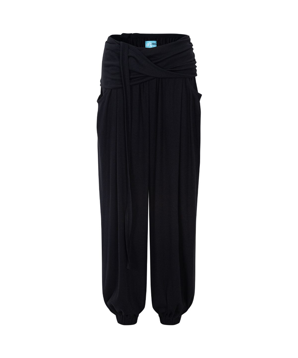 플리즈노팔로우(PLEASENOFOLLOW) Buddy Wide Shirring Balloon Pants (Black)