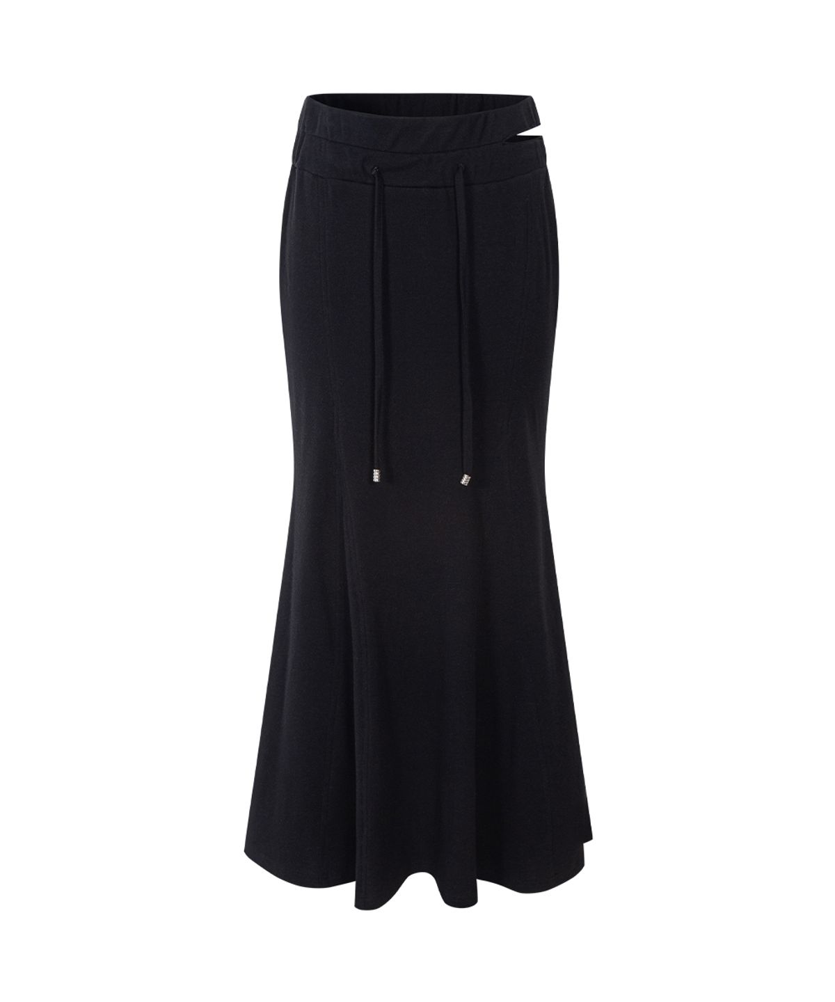 플리즈노팔로우(PLEASENOFOLLOW) Voline Mermaid Long Skirt (Black)