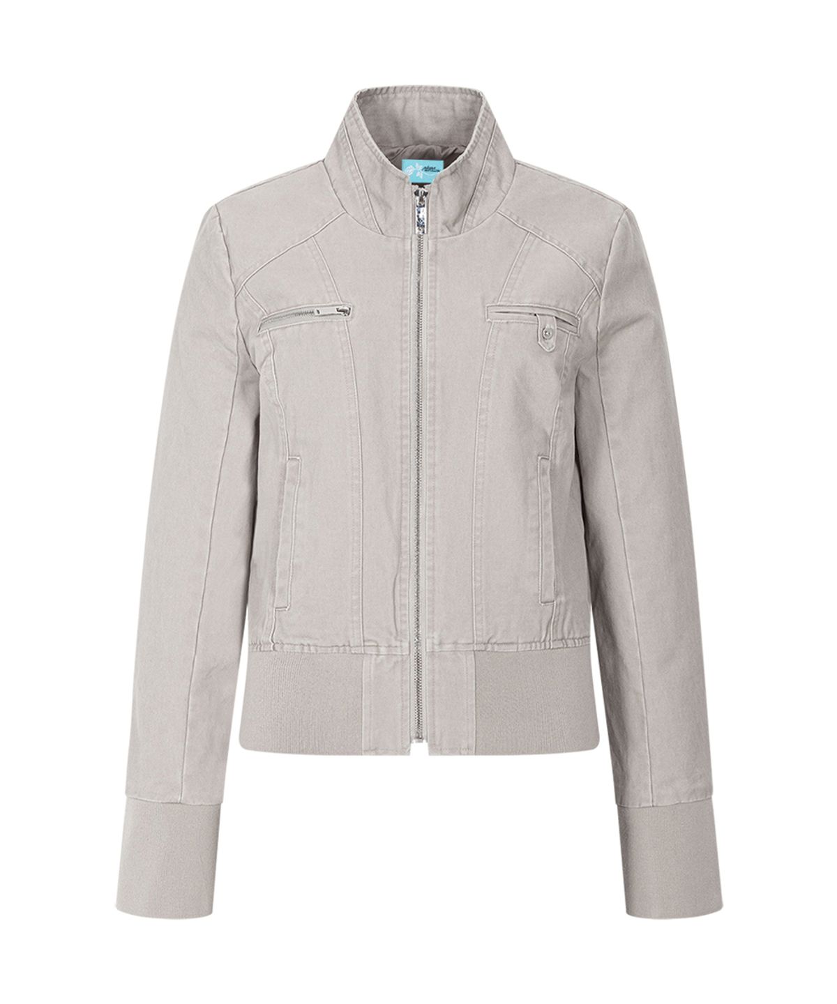 플리즈노팔로우(PLEASENOFOLLOW) Denver Washed High Neck Jacket (Washed Beige)