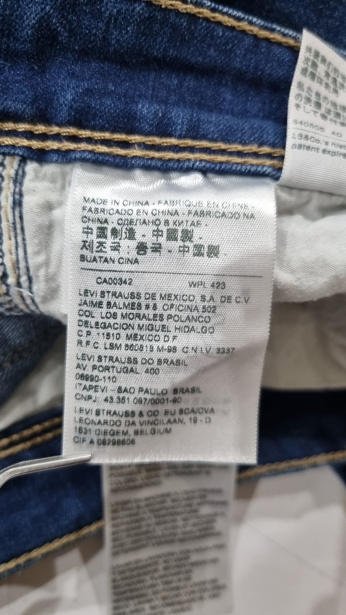 리바이스(LEVI'S) 청/데님 팬츠 24