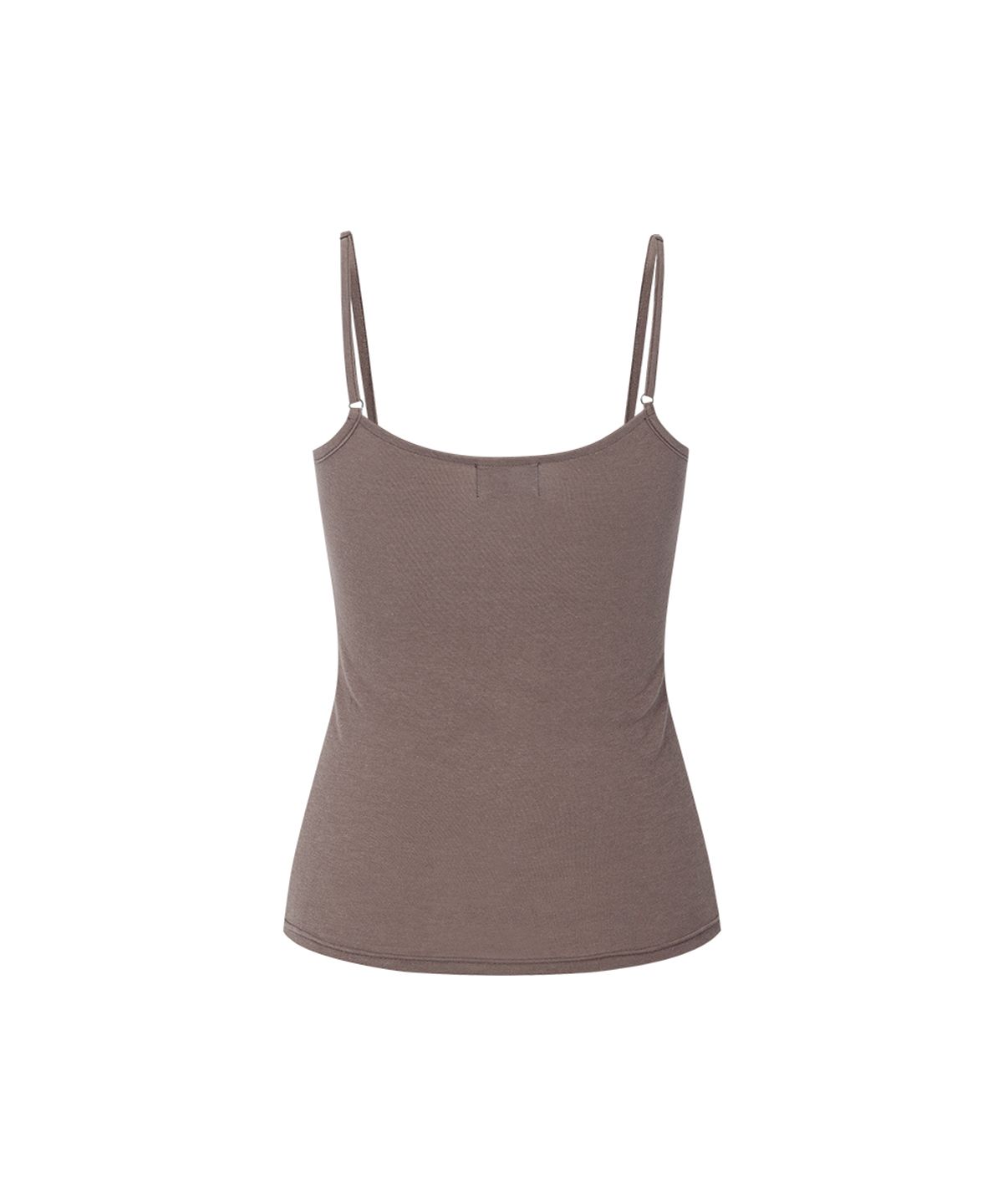 플리즈노팔로우(PLEASENOFOLLOW) Miu Basic Sleeveless Top (Toffee)