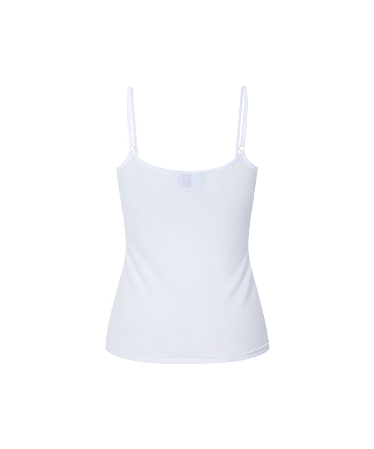 플리즈노팔로우(PLEASENOFOLLOW) Miu Basic Sleeveless Top (White)