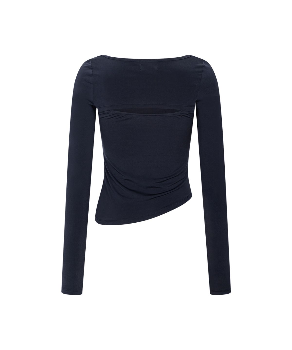 플리즈노팔로우(PLEASENOFOLLOW) Kehlani Long Sleeve Top (Charcoal)