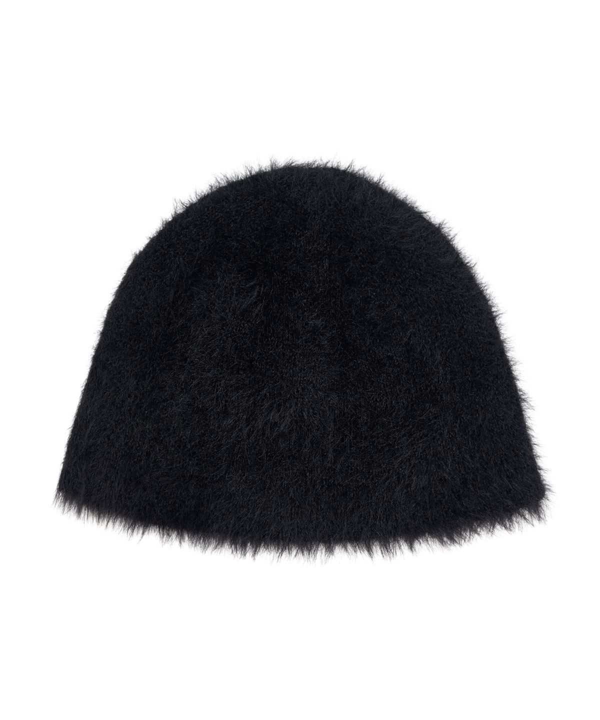 길라아카이브(GILAARCHIVE) LETTERING LOGO CROSS MOHAIR BEANIE_BLACK