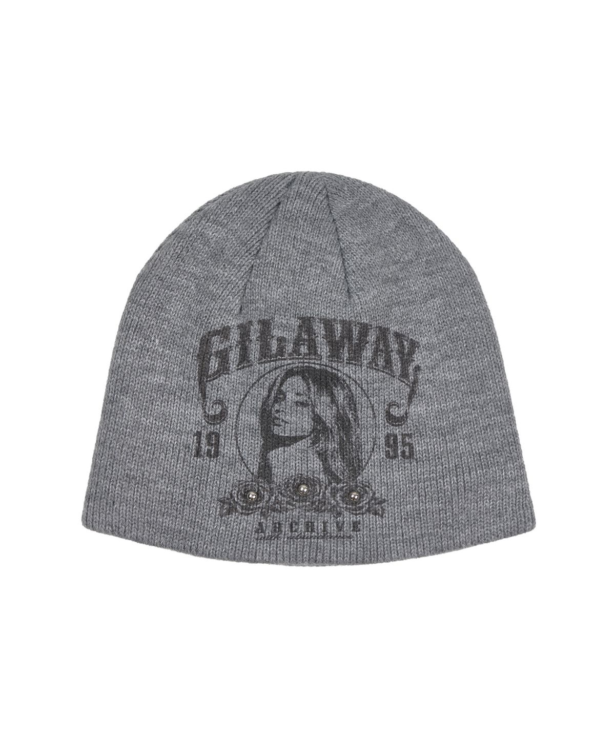 길라아카이브(GILAARCHIVE) RUNAWAY GIRL UNCUFFED BEANIE_GREY