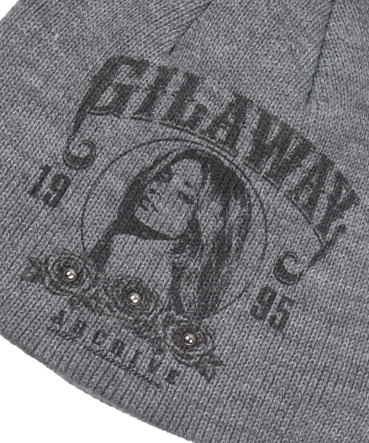 길라아카이브(GILAARCHIVE) RUNAWAY GIRL UNCUFFED BEANIE_GREY