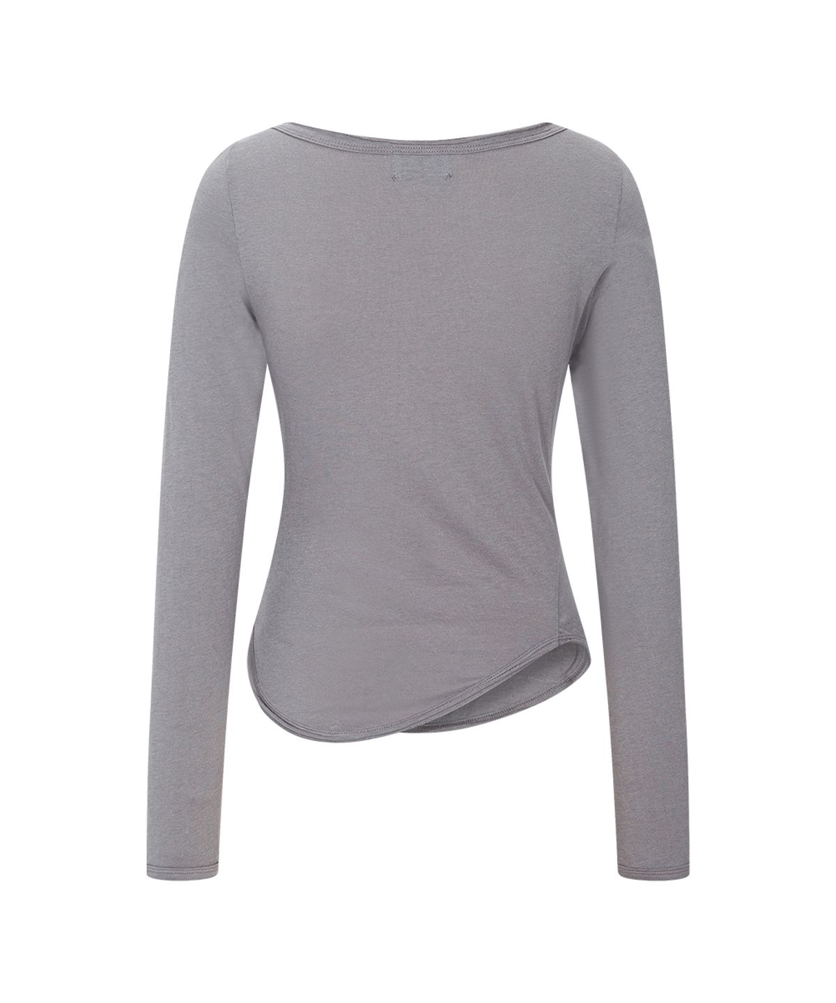 플리즈노팔로우(PLEASENOFOLLOW) Sabine Basic Long Sleeve Top (Vintage Grey)