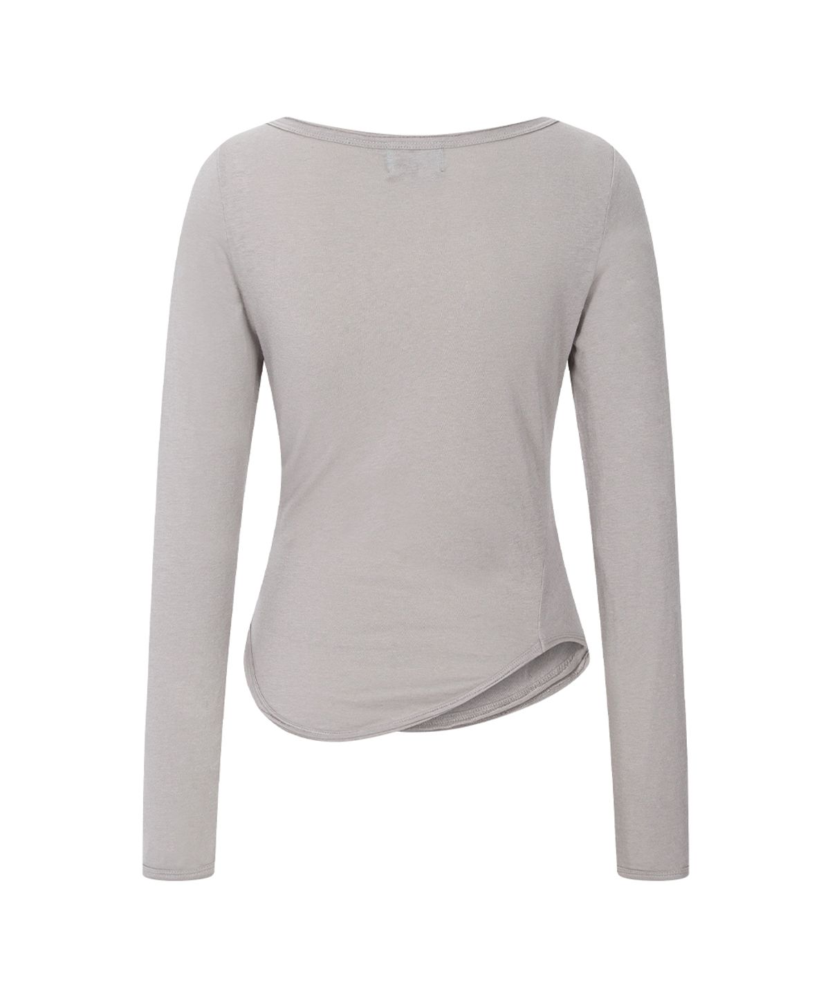 플리즈노팔로우(PLEASENOFOLLOW) Sabine Basic Long Sleeve Top (Sand)
