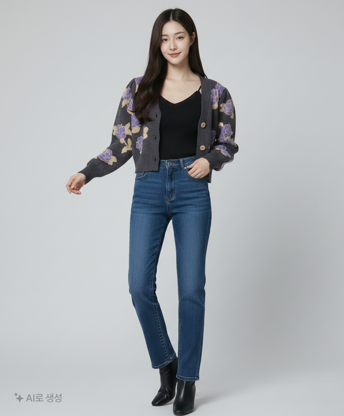 밸리걸(Valleygirl) 카디건 ONE SIZE