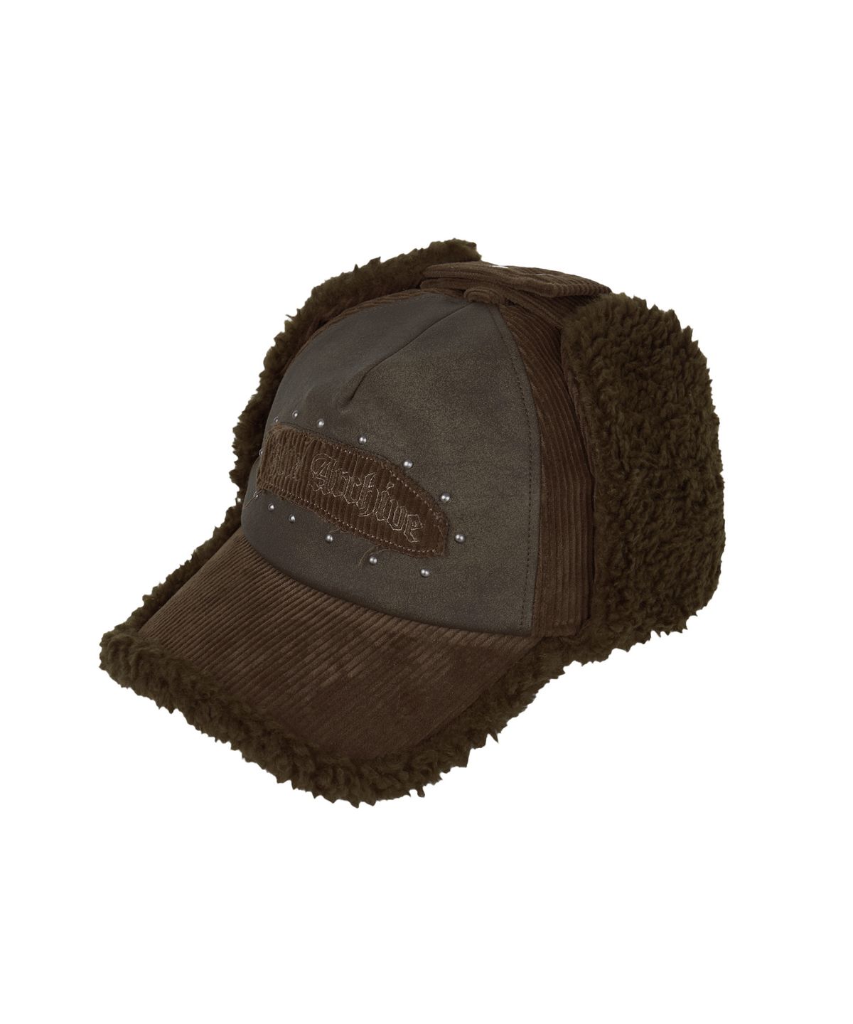 길라아카이브(GILAARCHIVE) FLEECE TROOPER CAP_BROWN