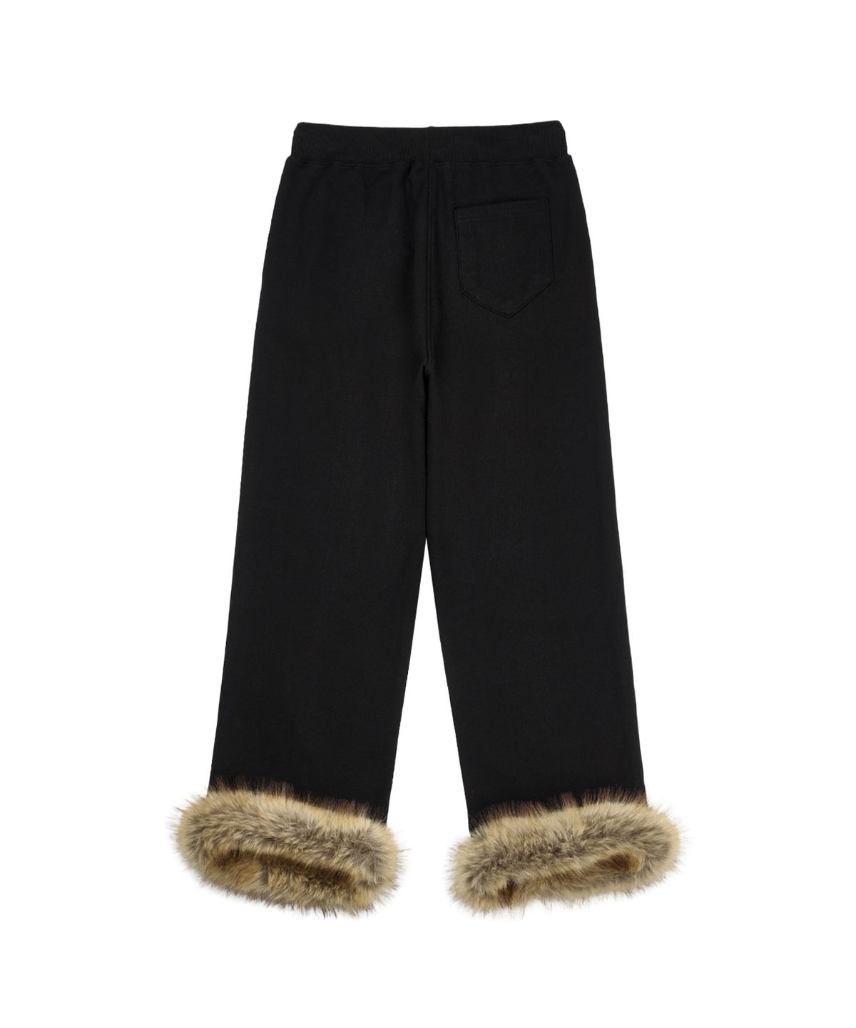 길라아카이브(GILAARCHIVE) FUR SYMBOL LOGO SWEAT PANTS_BLACK