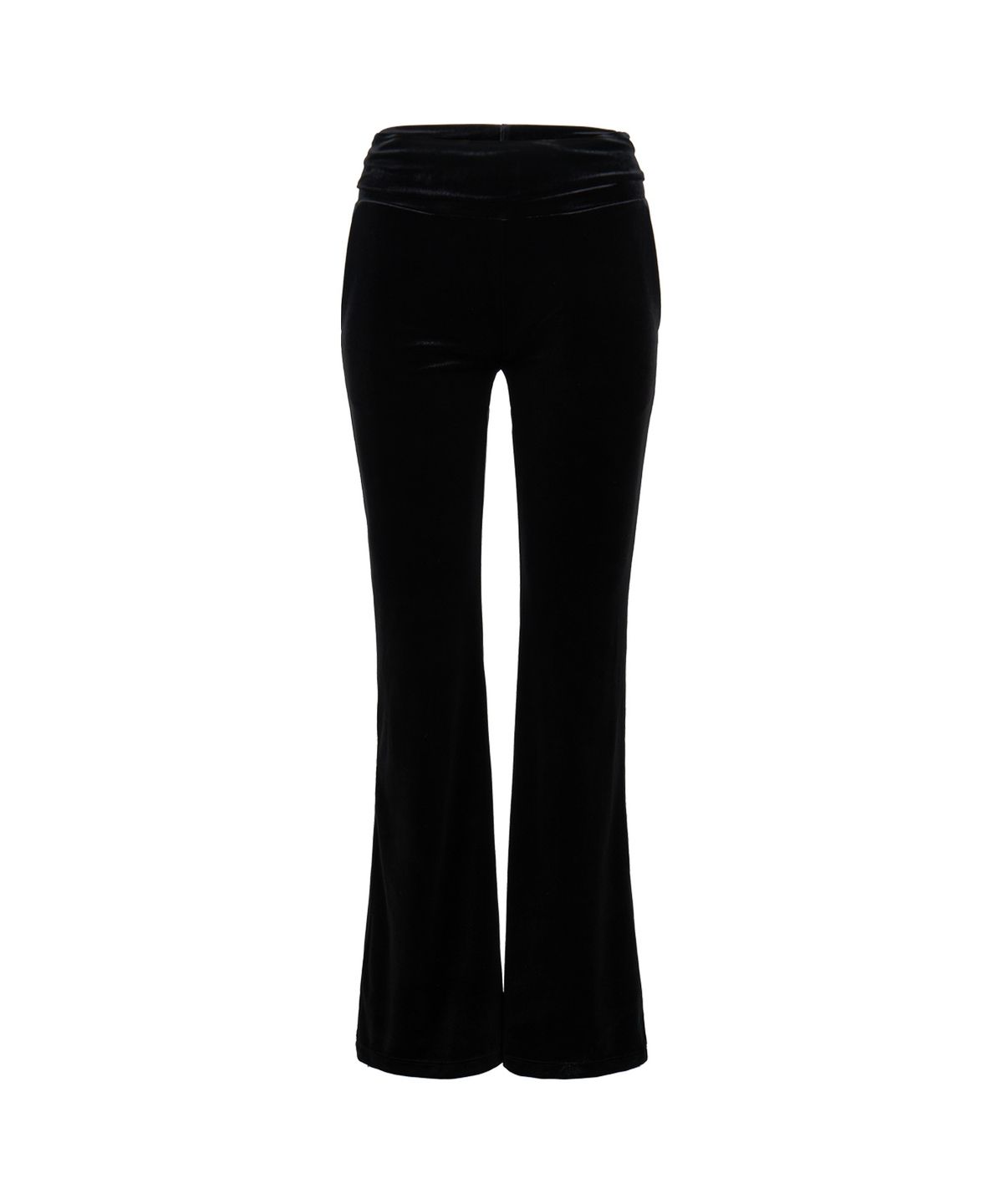 길라아카이브(GILAARCHIVE) VELOUR FUR POCKET SWEAT PANTS_BLACK